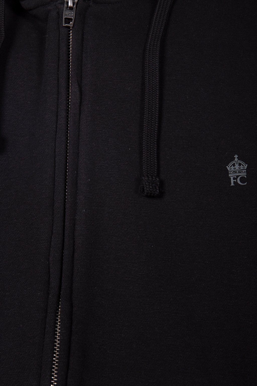 FC ZIP HOOD BLACK/GUNMETAL 4