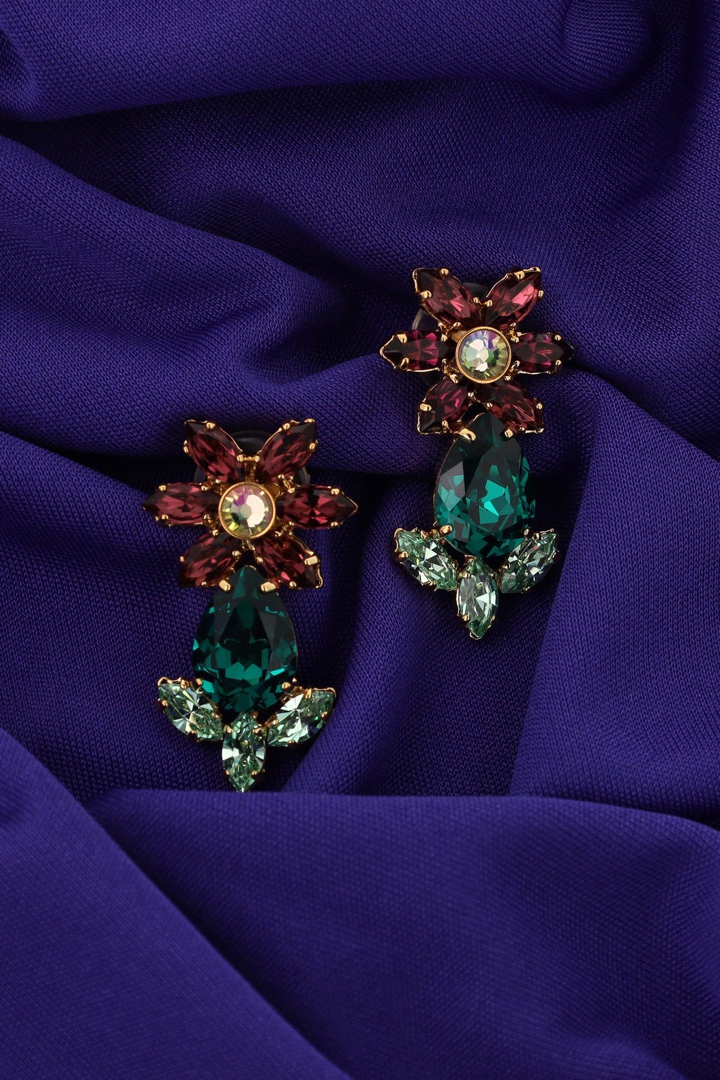 TROPICAL FLOWER EARRINGS SMALL 5