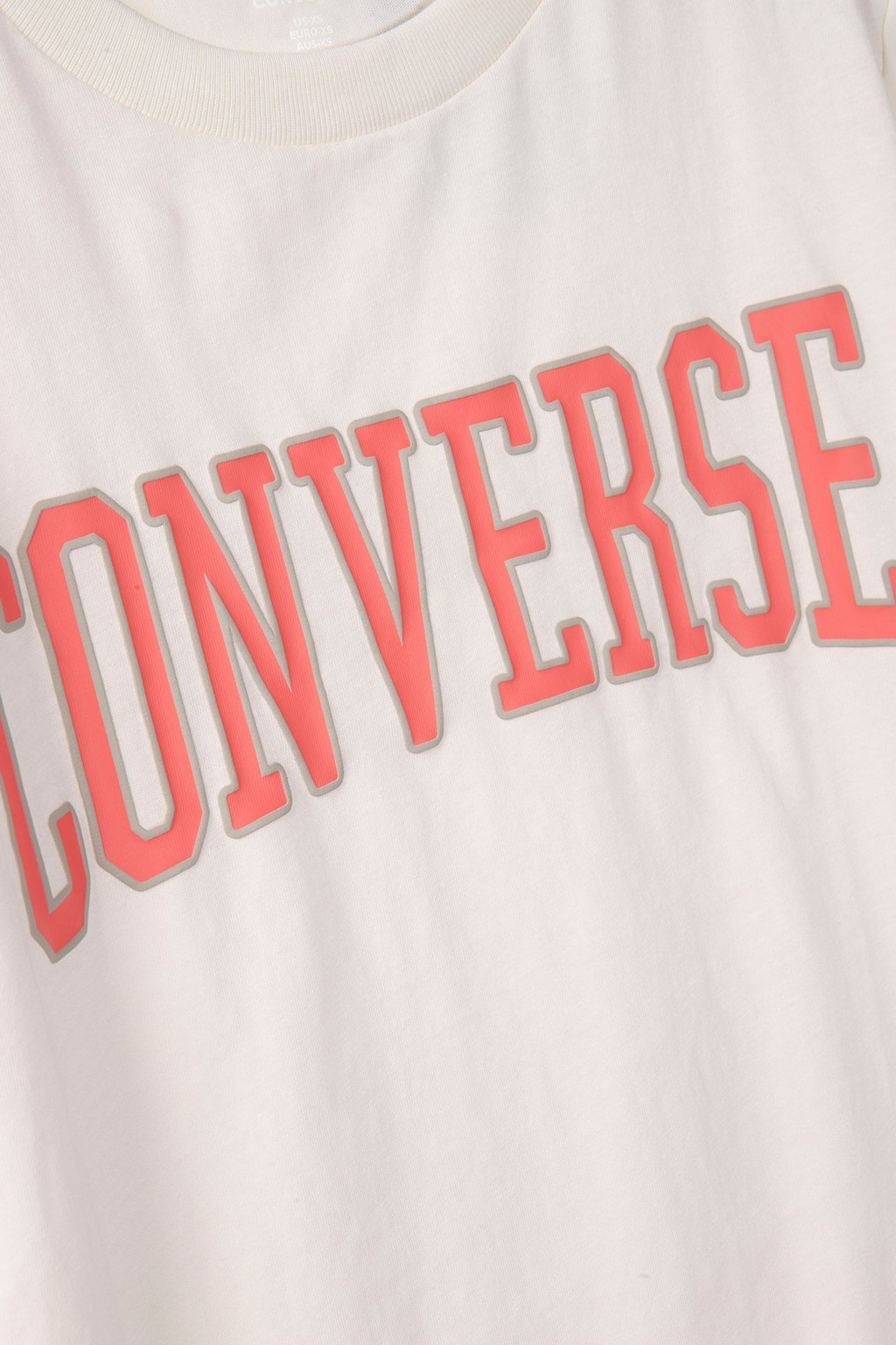 CONVERSE REGULAR TEE CONVERSE EGRET 4