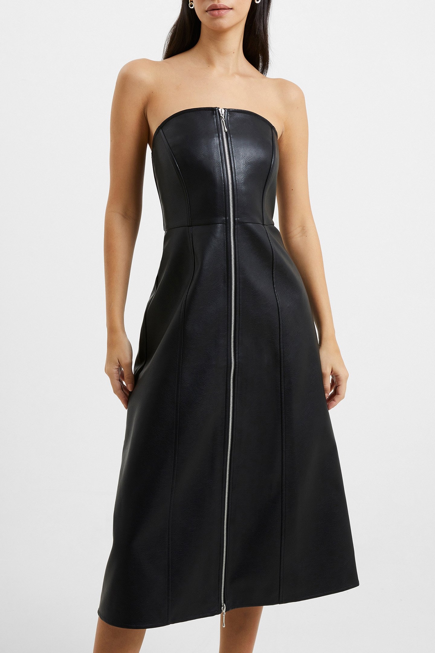 CLAUDIA PU DRESS BLACKOUT 1