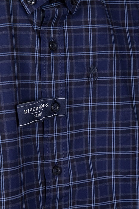 SLIM FIT PRINCETON SHIRT IN BLUE 3
