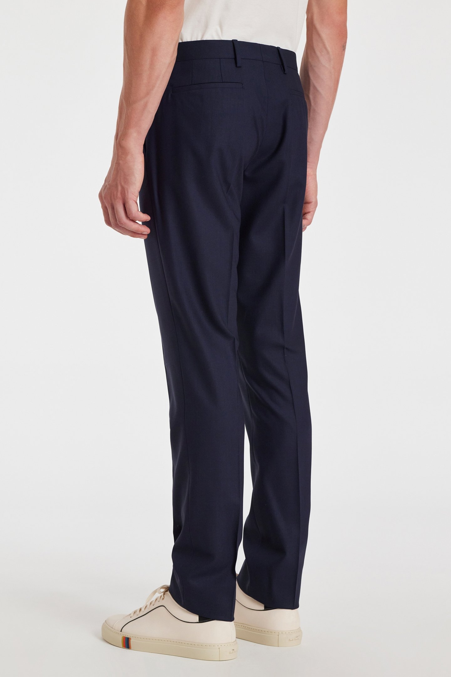 MENS SLIM FIT TROUSER INKY BLUE 2