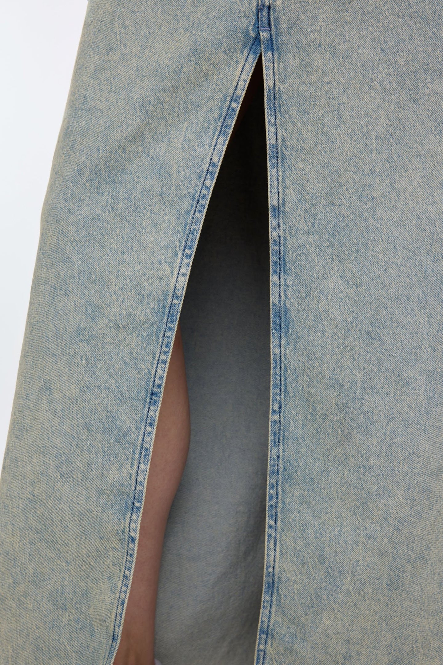 TINDED DNM LONG SKIRT HEAVY TINTED 6