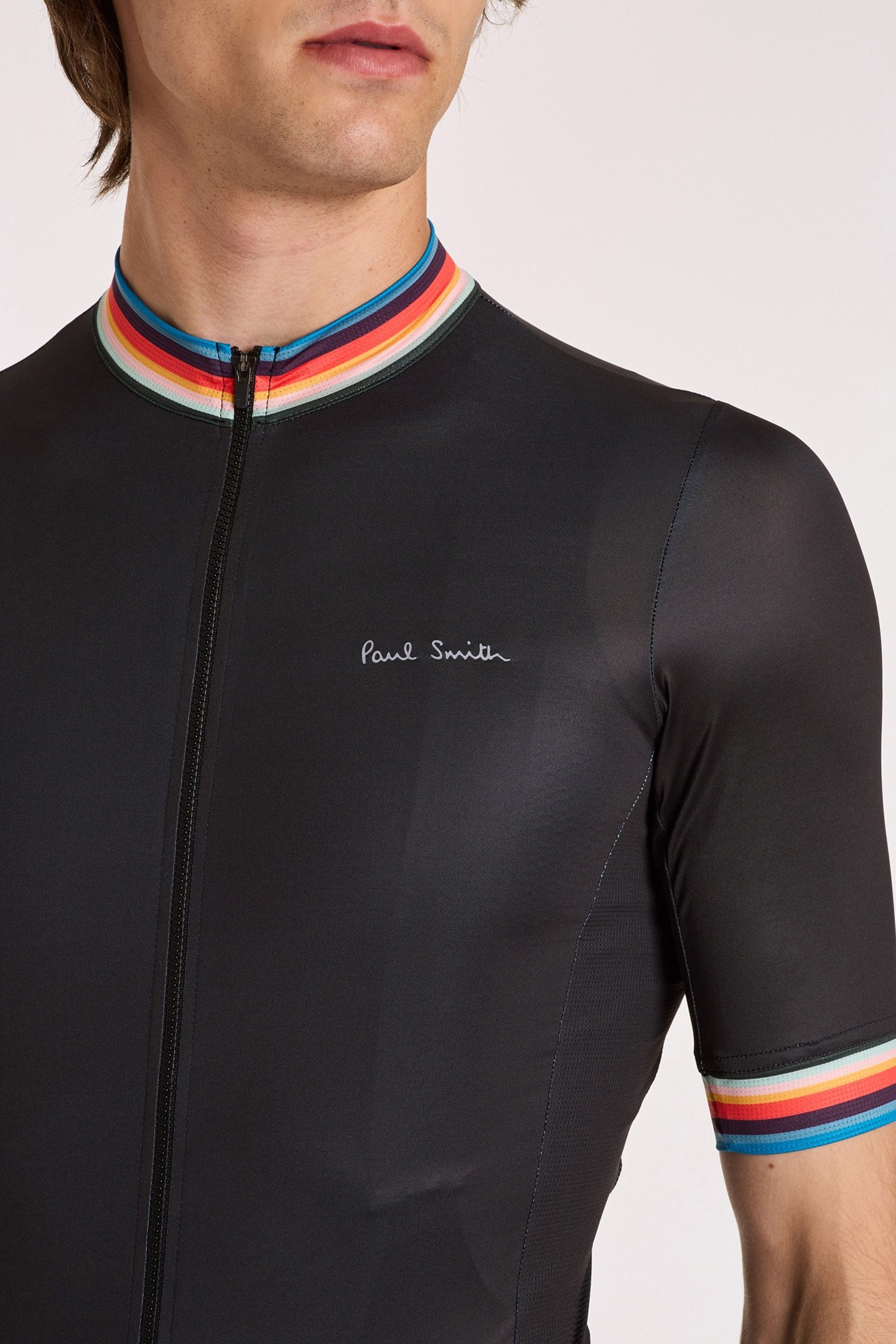 CYCLE JERSEY ARTIST STRIPE BLACK 5