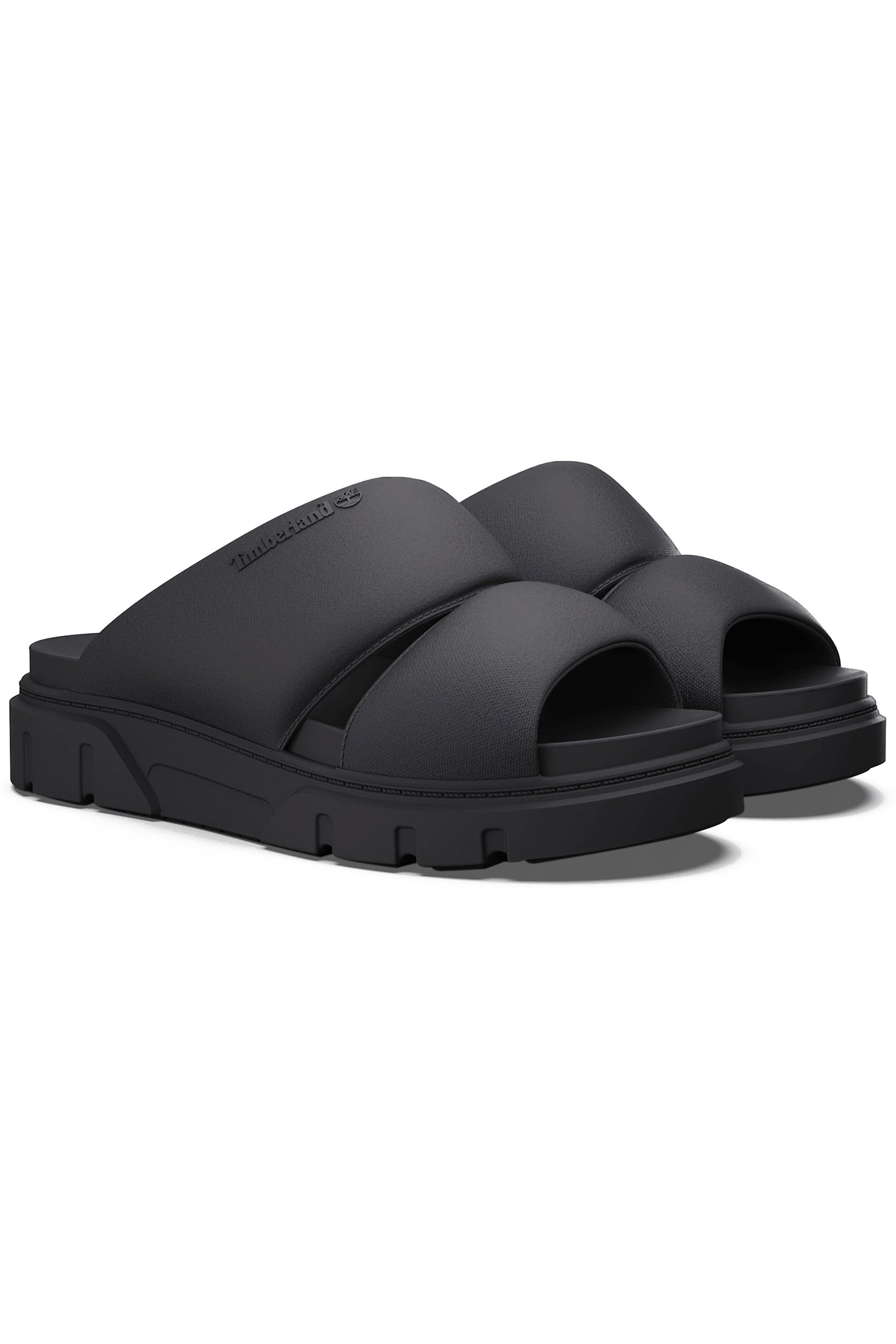 GREYFIELD SANDAL SLIDE SANDAL BLACK KNIT 2