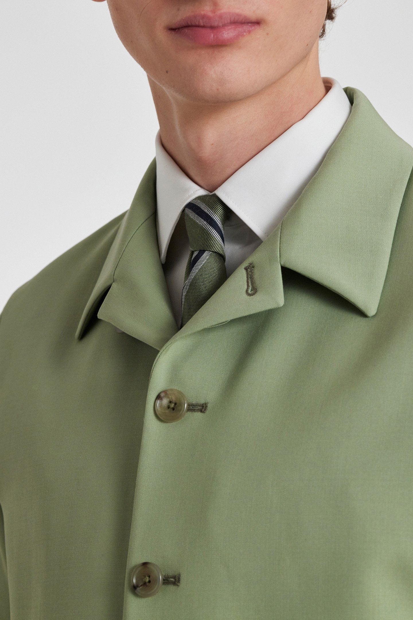 MENS 2BTN JACKET GREEN 5