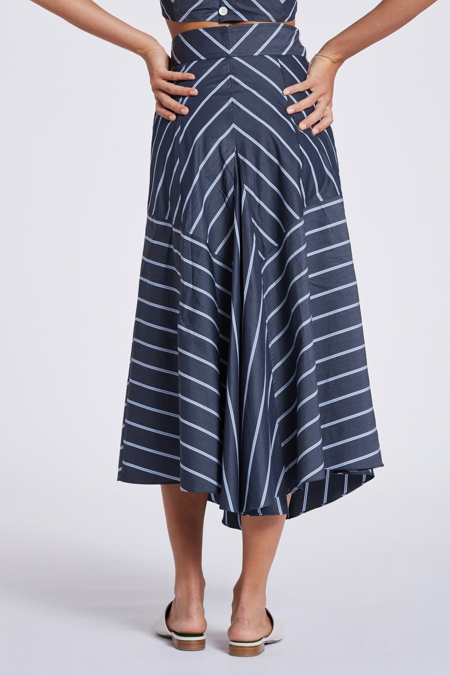 WOMENS SKIRT VERY DARK NAVY 2