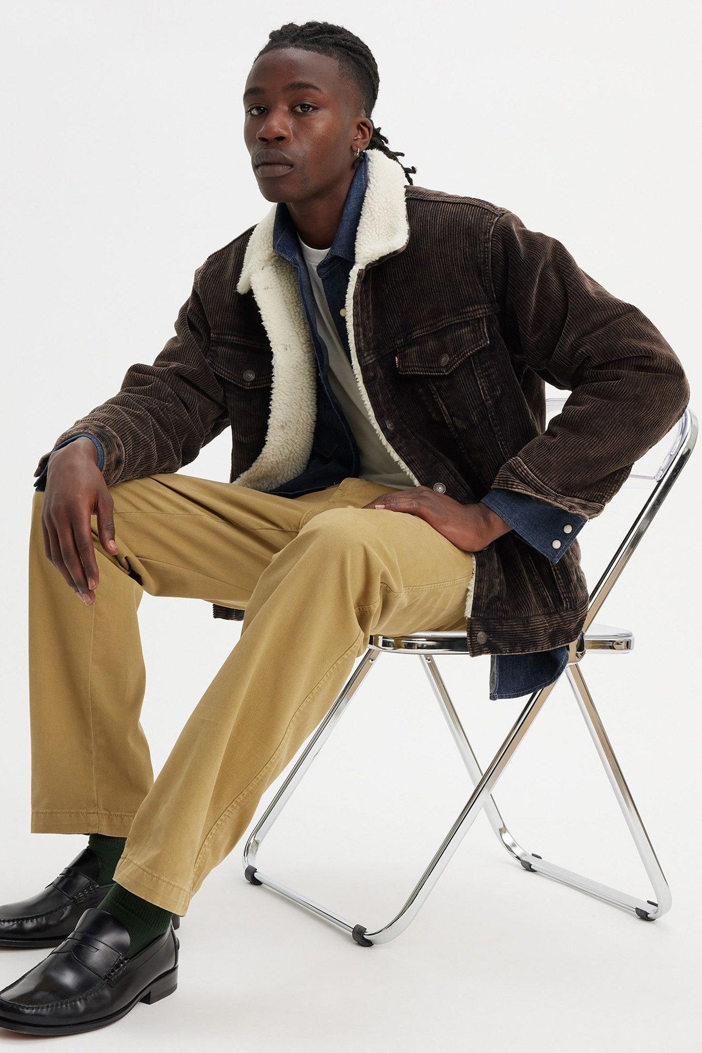 XX CHINO AUTHENTIC RLX BRITISH KHAKI SOFT 6