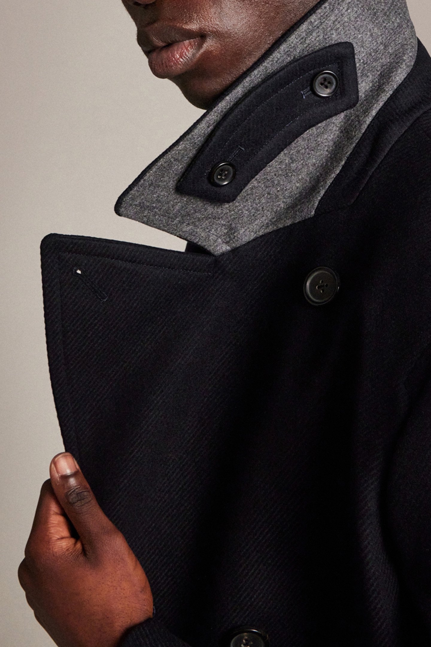 MENS COAT VERY DARK NAVY 5