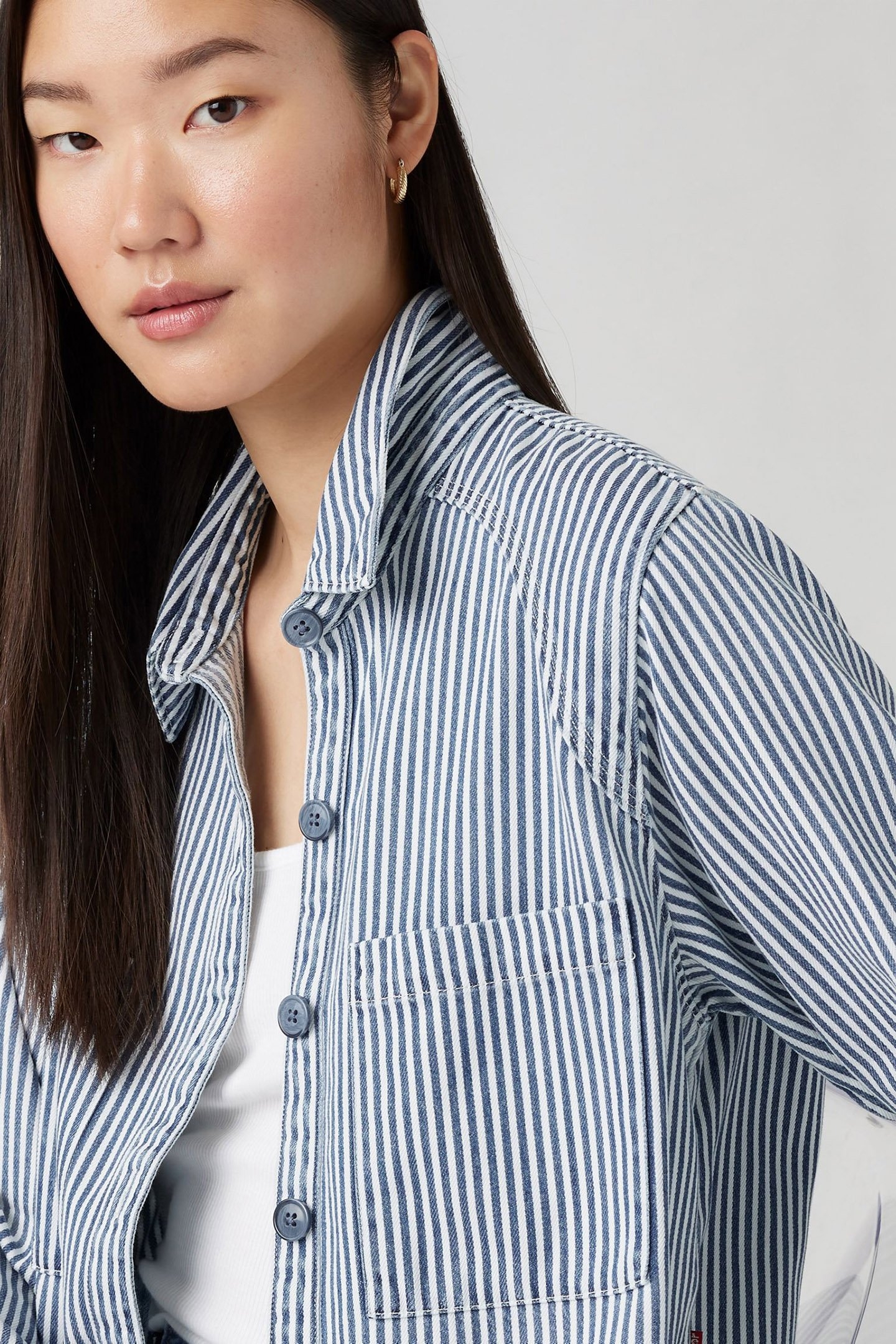 TYLA SHIRT HADLEY STRIPE 5