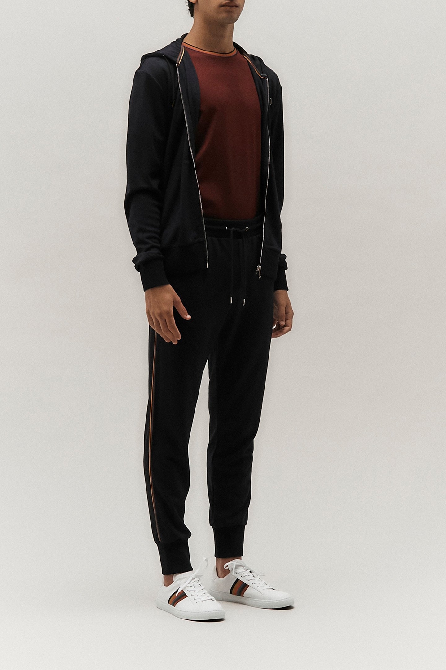 GENTS TAPED SEAM JOGGER NAVY 7