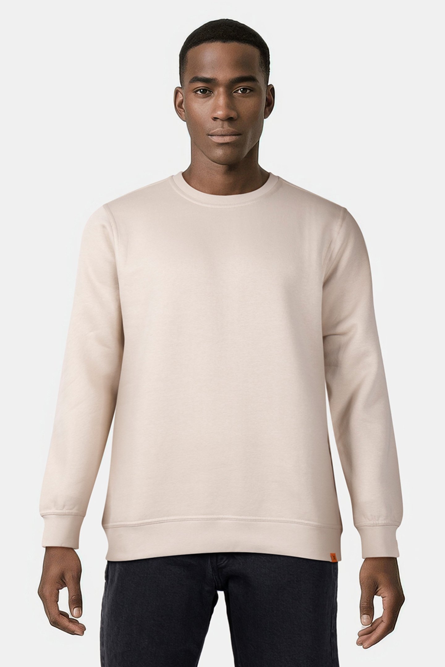 UNISEX MYLO CREWNECK SAND 1