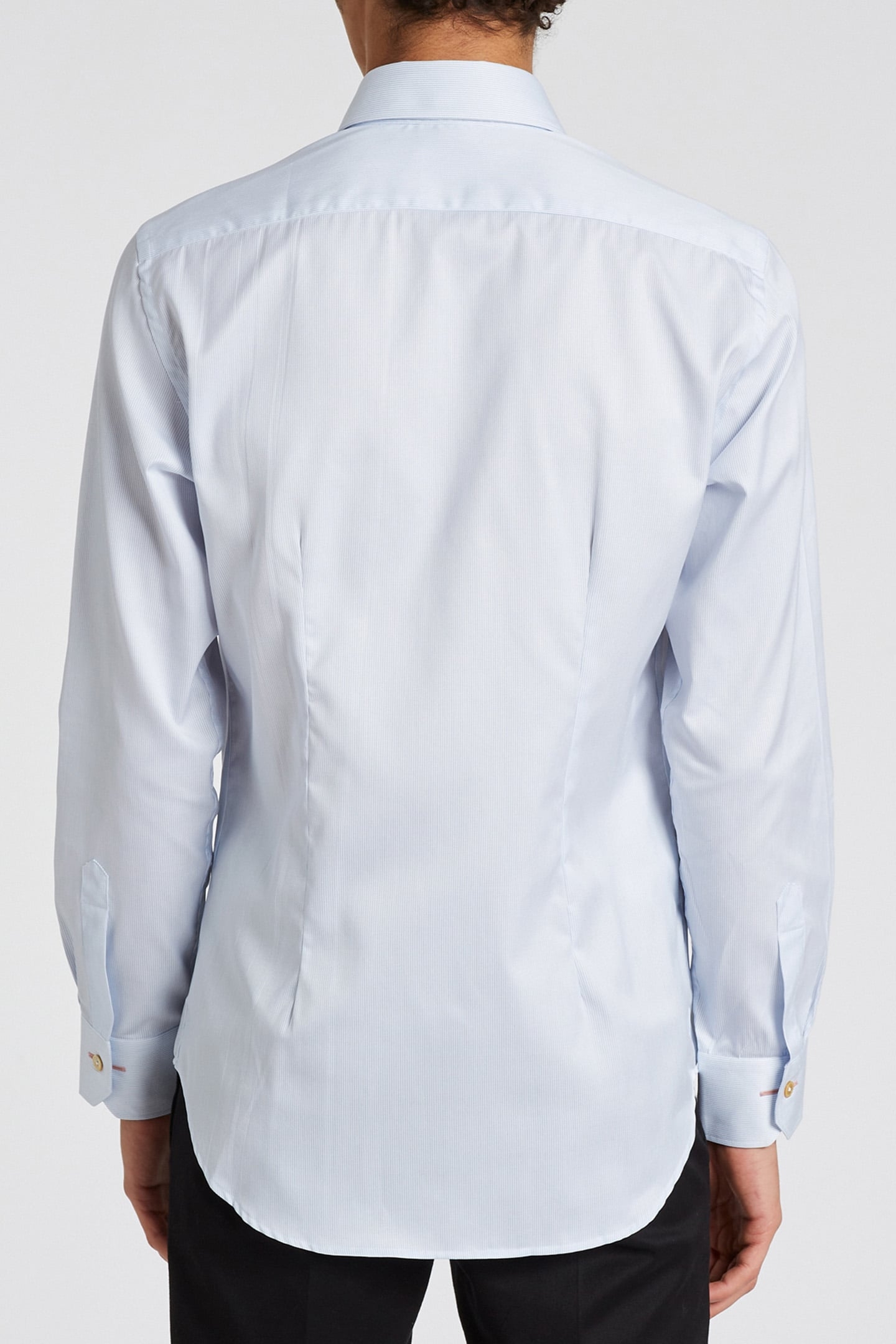 GENTS S/C SLIM SHIRT LIGHT BLUE 2