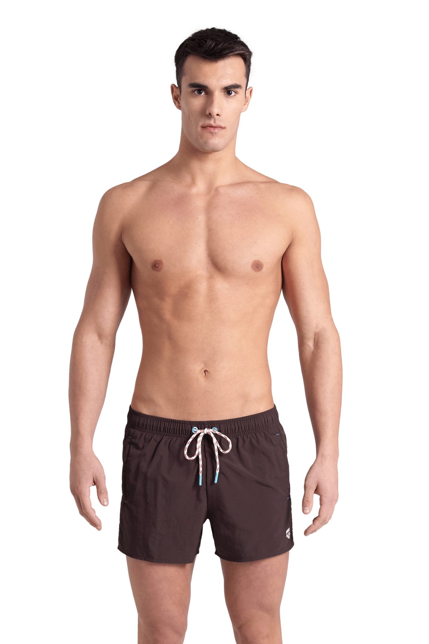 MEN'S ARENA PRO_FILE BEACH X-SHORT SEPIA-WHITE-SALMON PINK-C 1