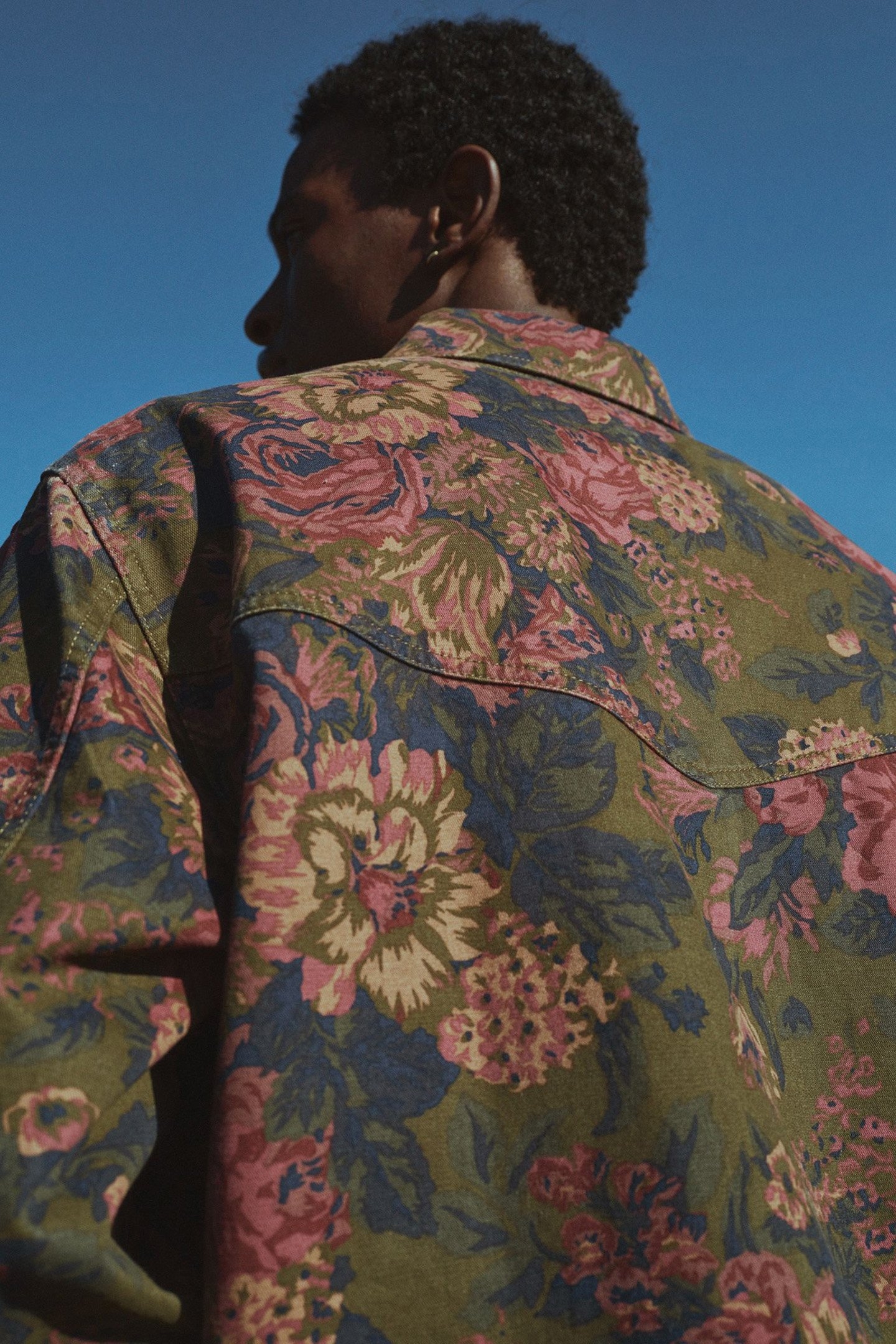 POLK JACKET COOPER FLORAL DARK OLIVE 7