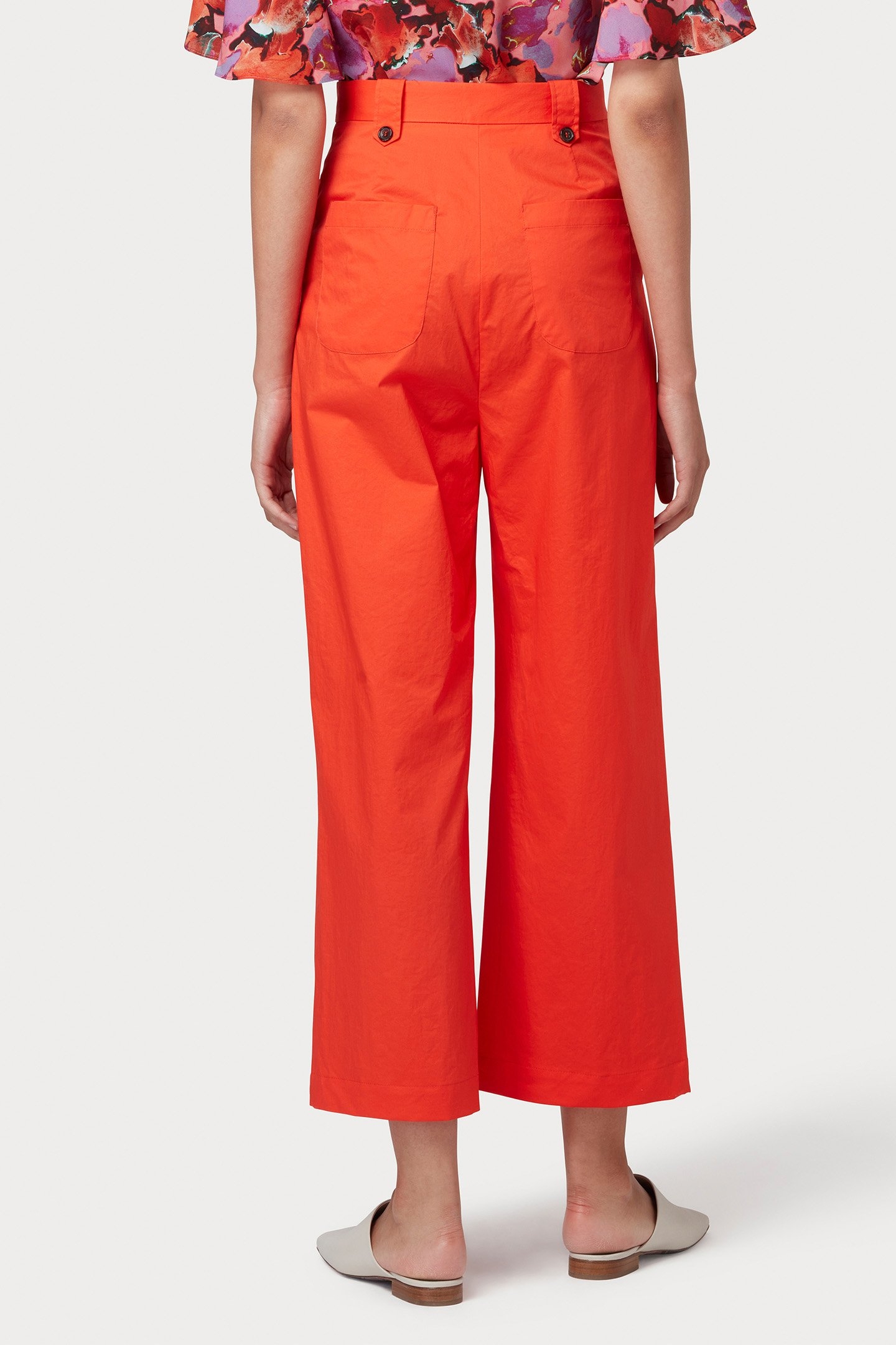 TROUSERS CORAL RED 2