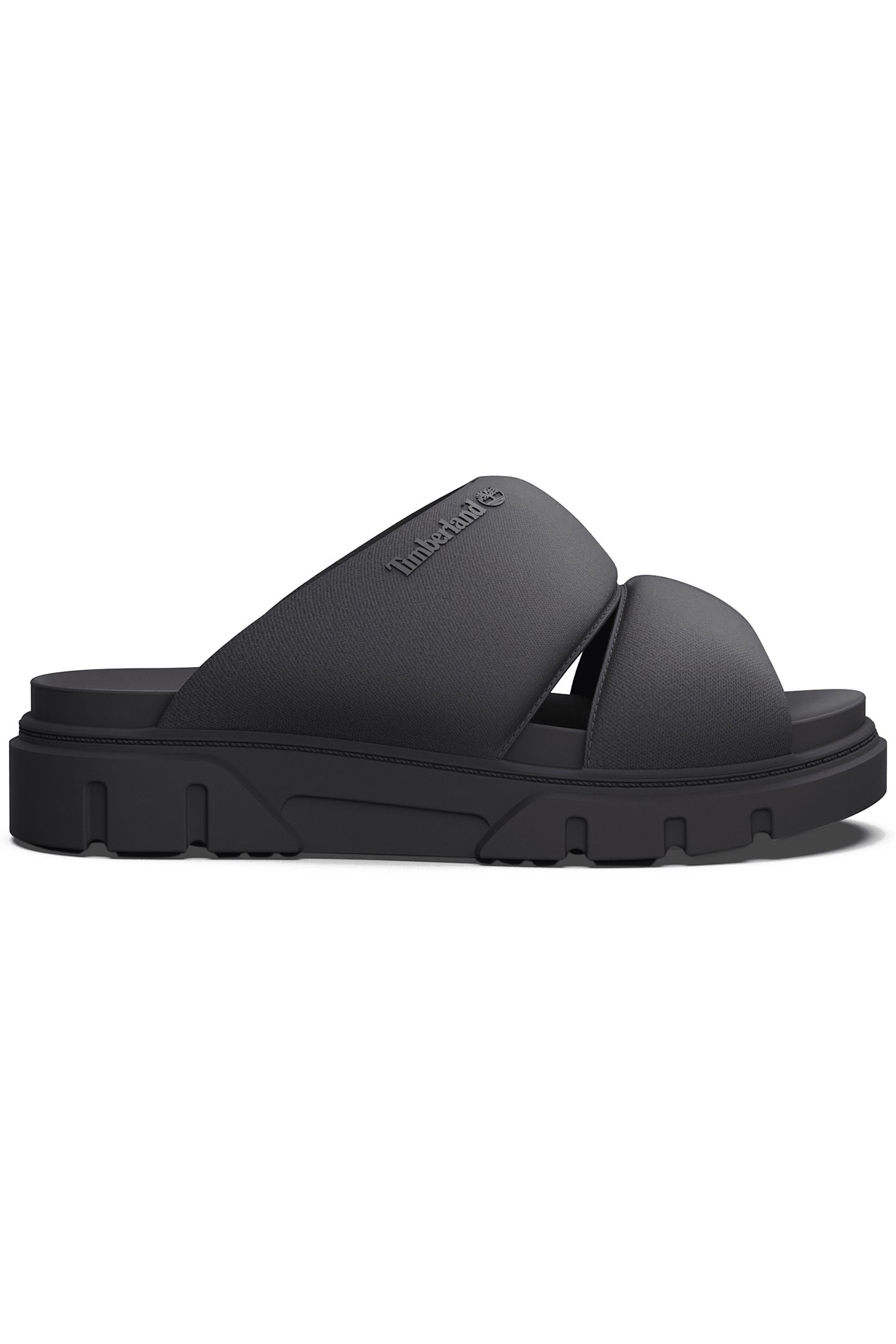 GREYFIELD SANDAL SLIDE SANDAL BLACK KNIT 1