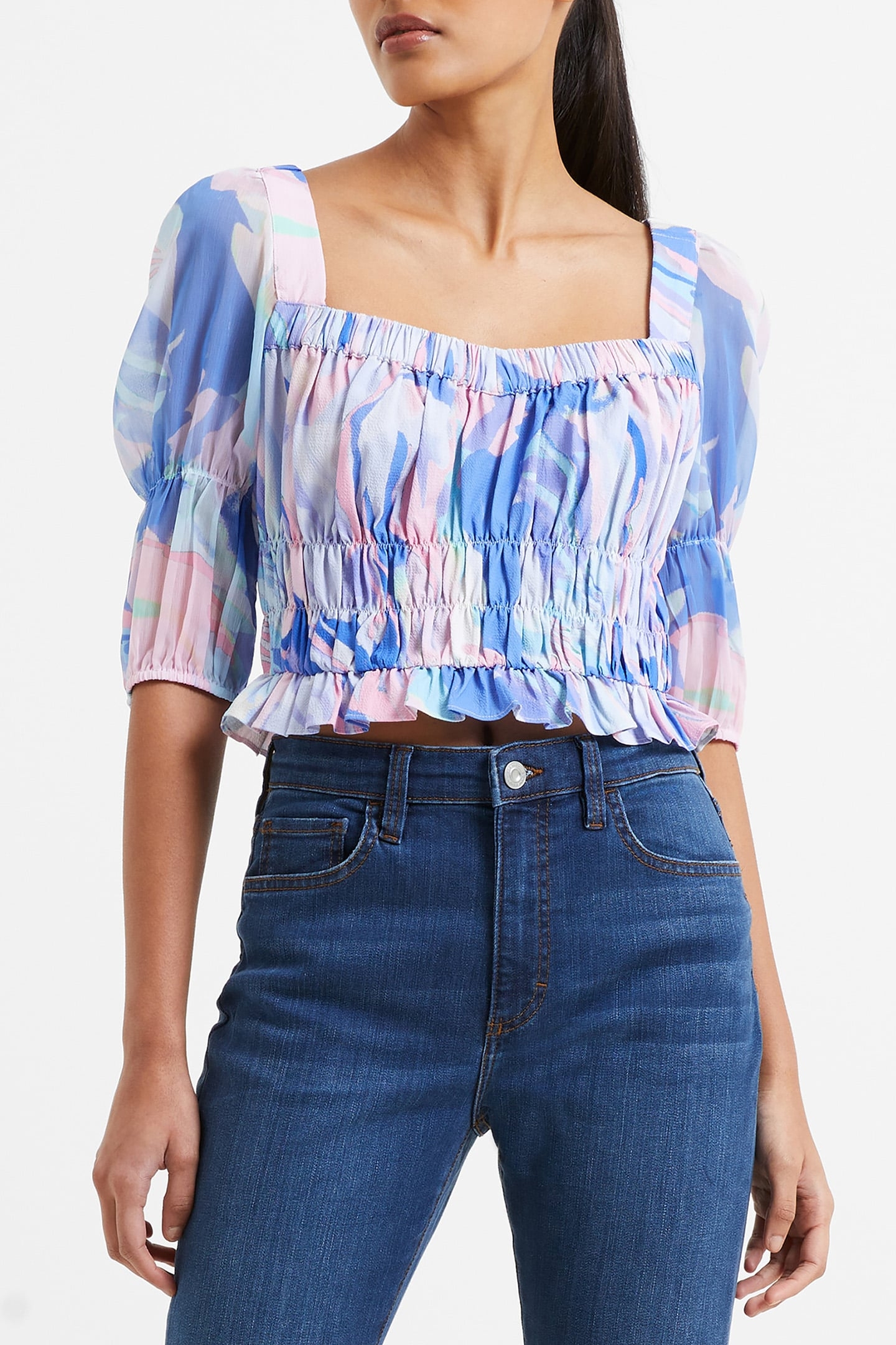 DALLA VERONA HALLIE PUFF SLV BAJA BLUE 1