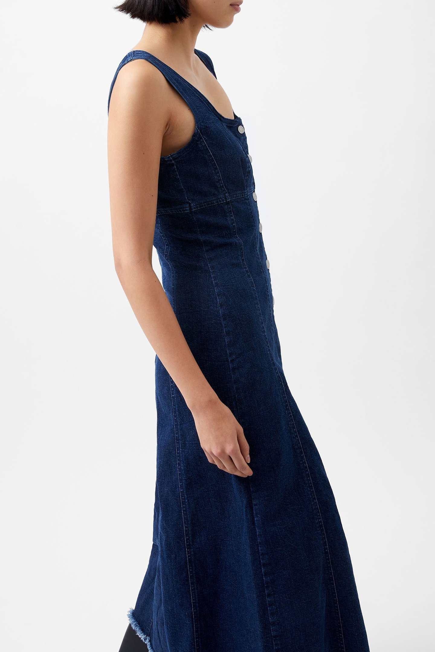 ARYWODE DENIM DRESS MID WASH 4