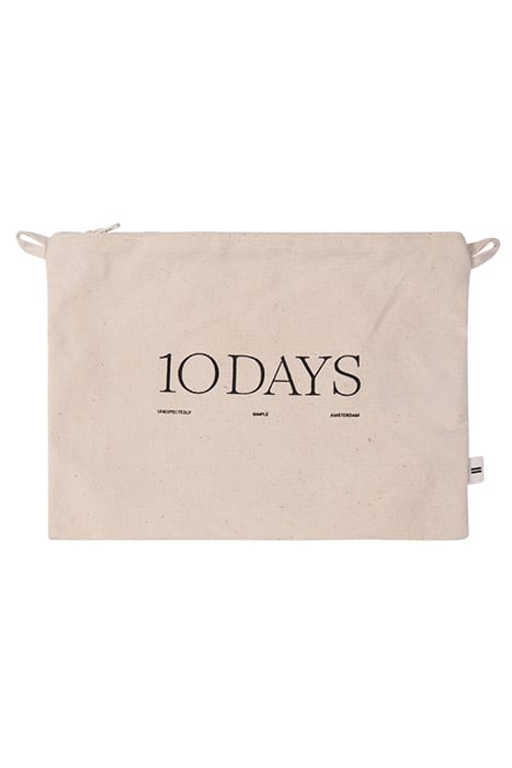 CLUTCH CANVAS ECRU 1