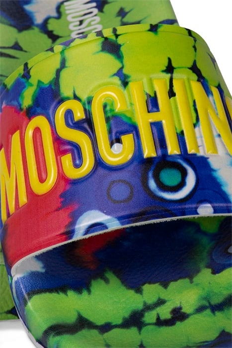 MULTICOLOR POOL SLIDES MULTICOLOR 4