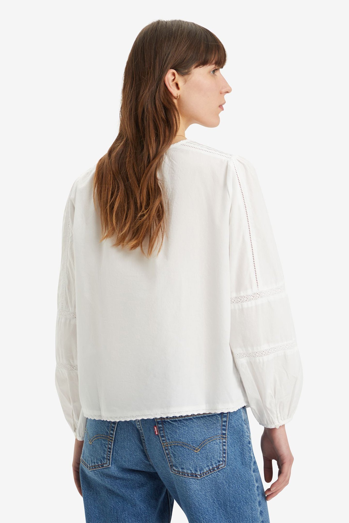 ALIYAH LS BLOUSE BRIGHT WHITE 2