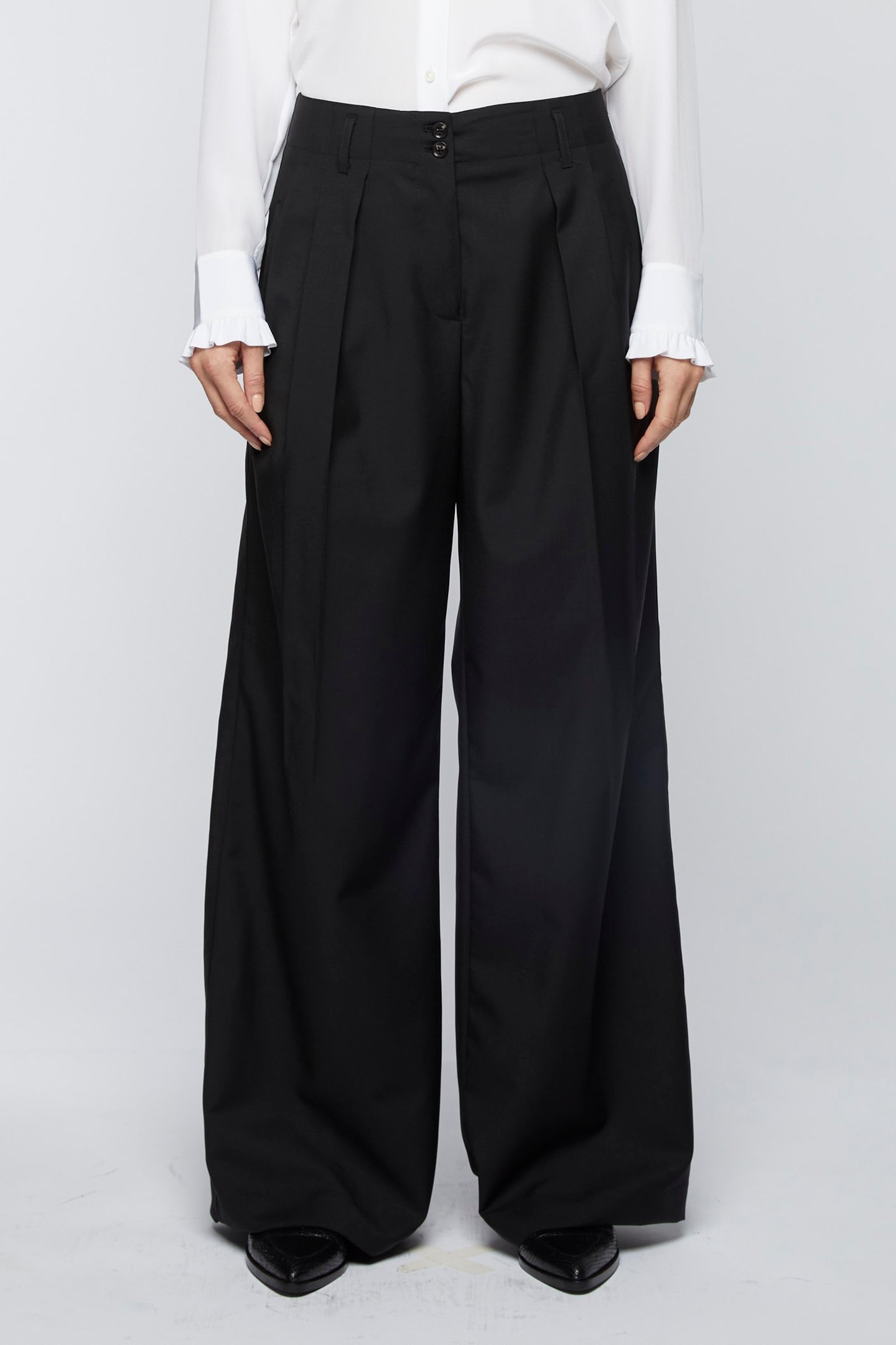 WOMENS TROUSERS BLACK 1