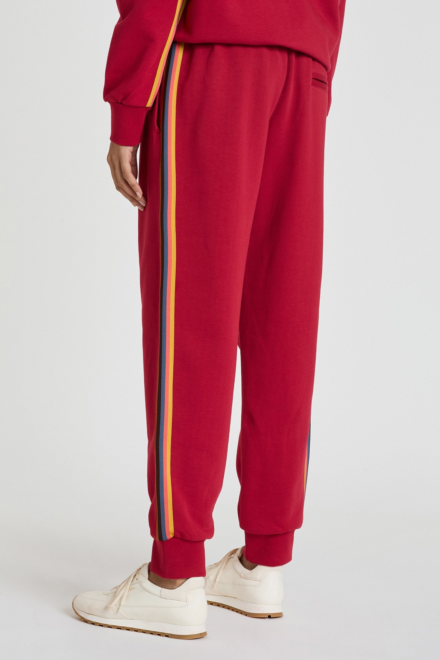 WOMENS SWEATPANTS BRICK RED 2