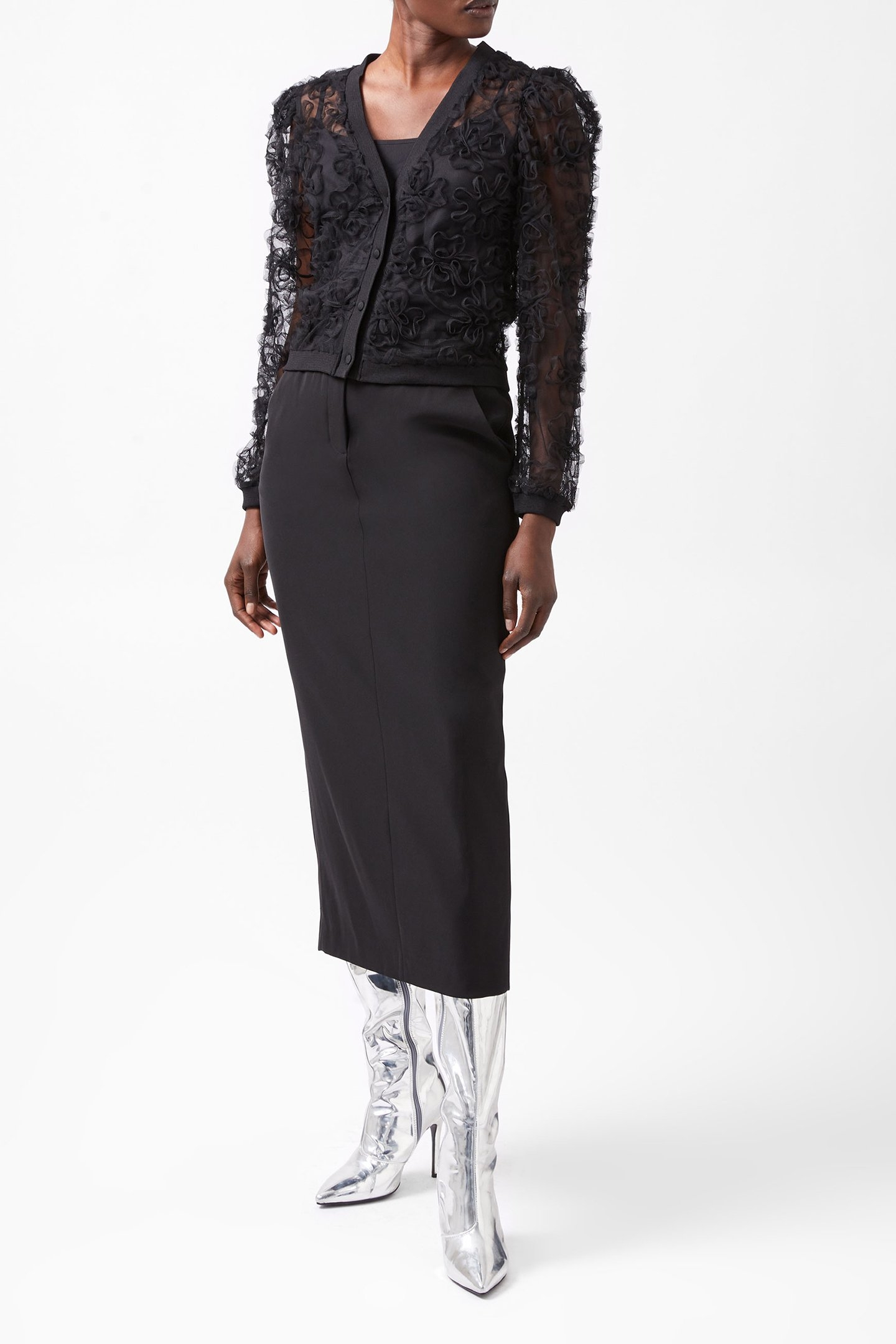 SABINA MESH LS SHIRT BLACKOUT 2