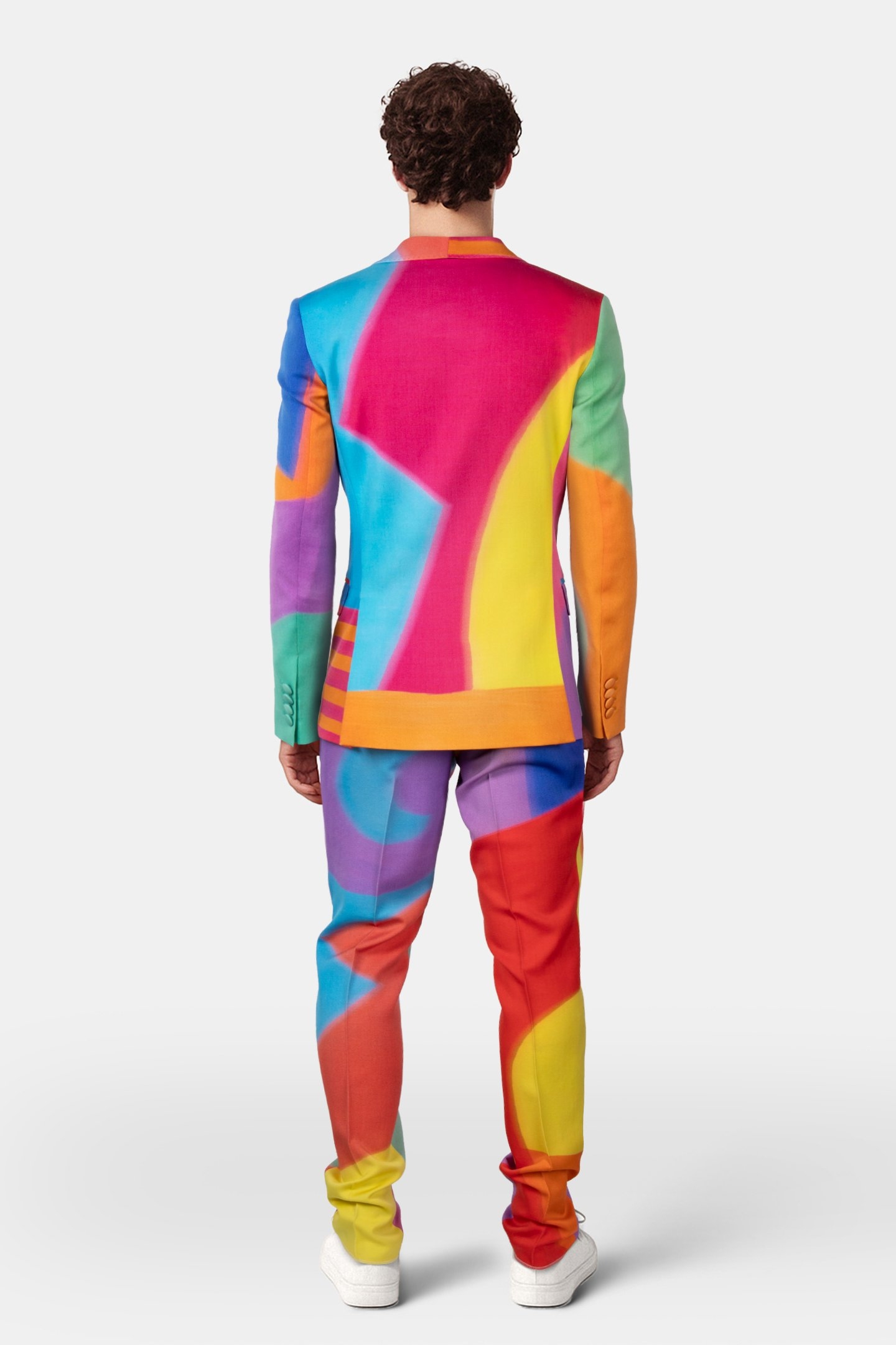 GREY SUIT MULTICOLOR 2