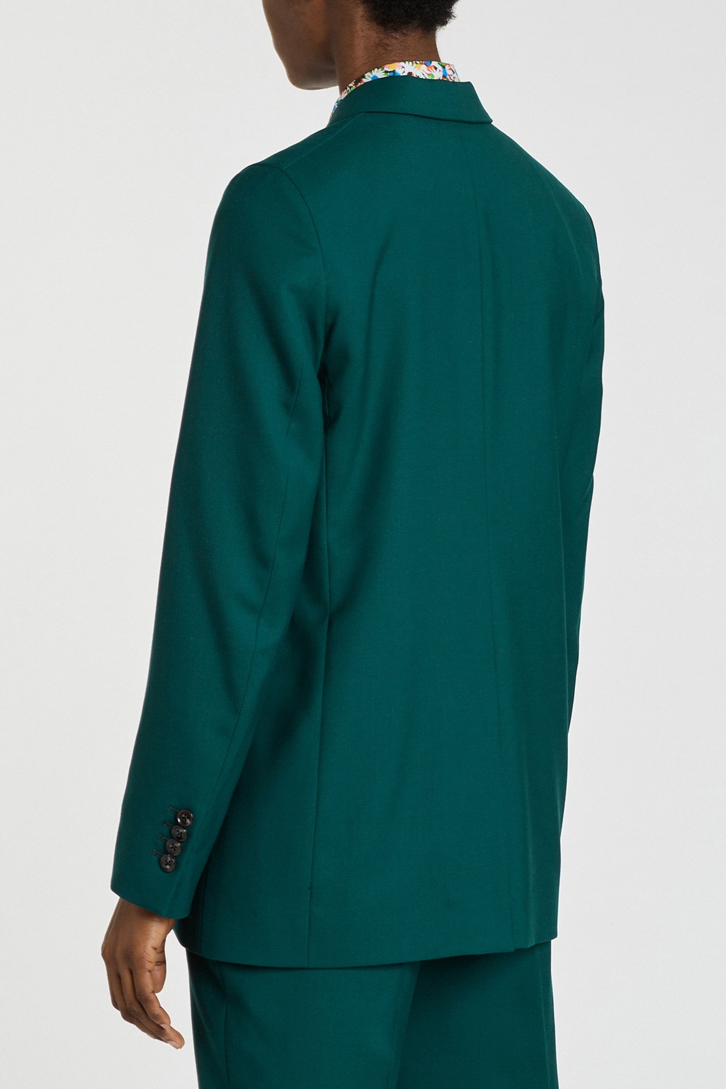 WOMENS JACKET. PETROL GREEN 2