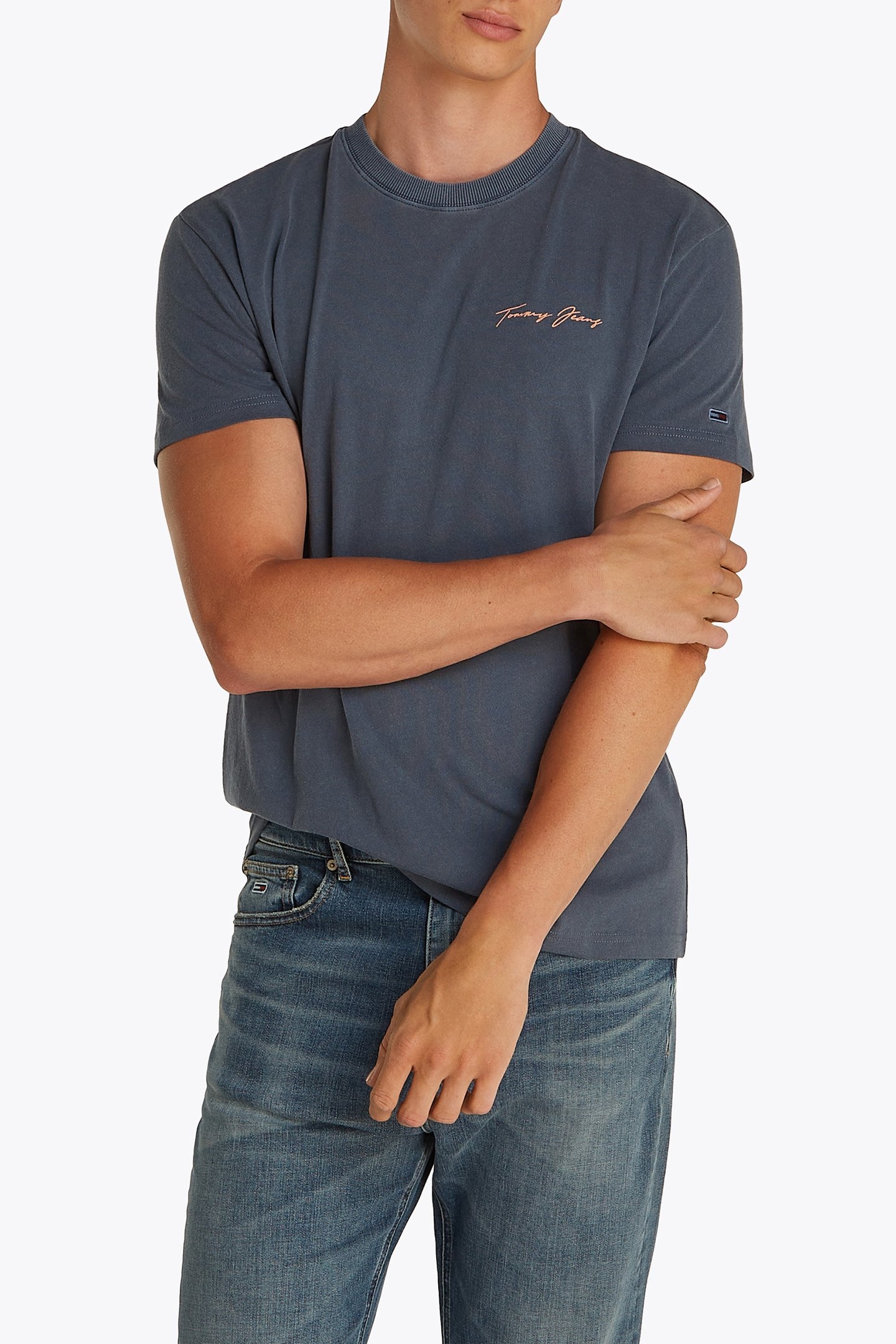 TJM REG SIG SAILING RELAXED FIT T-SHIRT DARK NIGHT NAVY 1