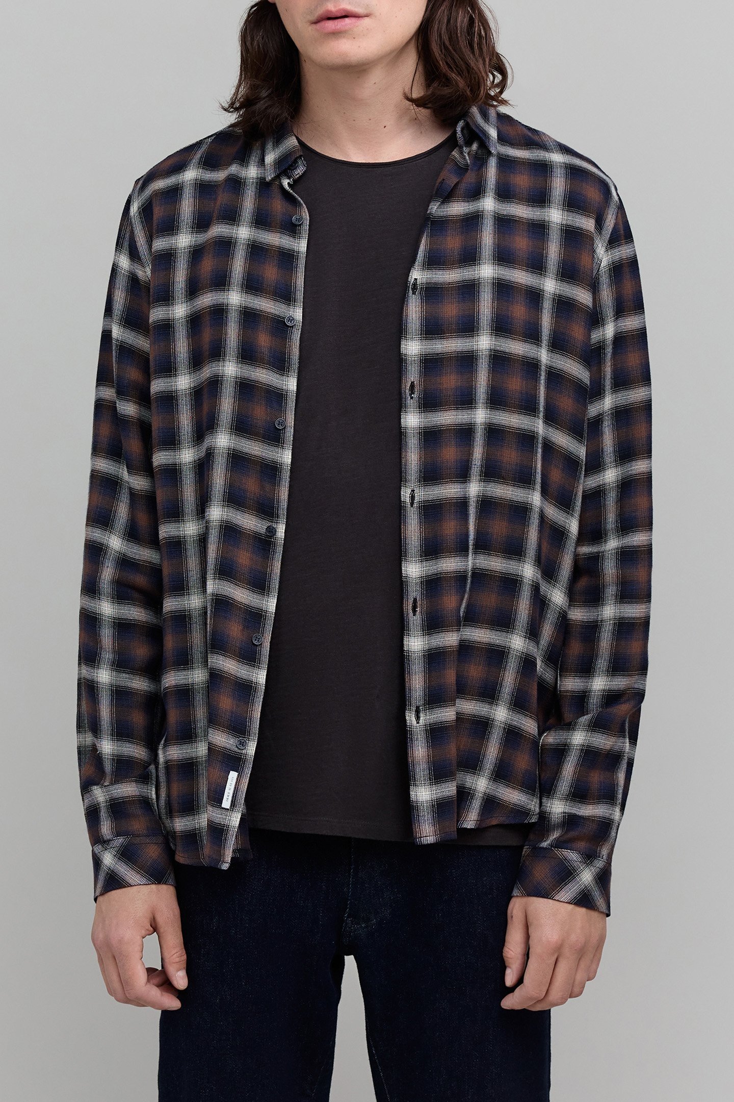 REGULAR CHOCOLATE PLAID SHIRT 1