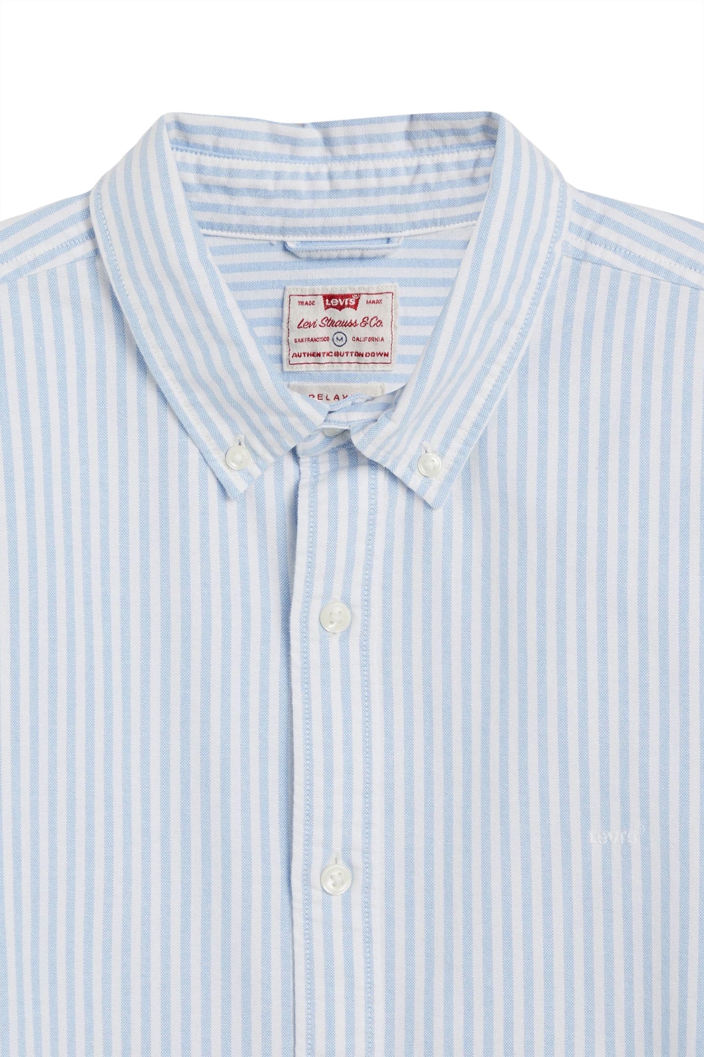 SS AUTHENTIC BUTTON DOWN WAYLON STRIPE DELLA 7
