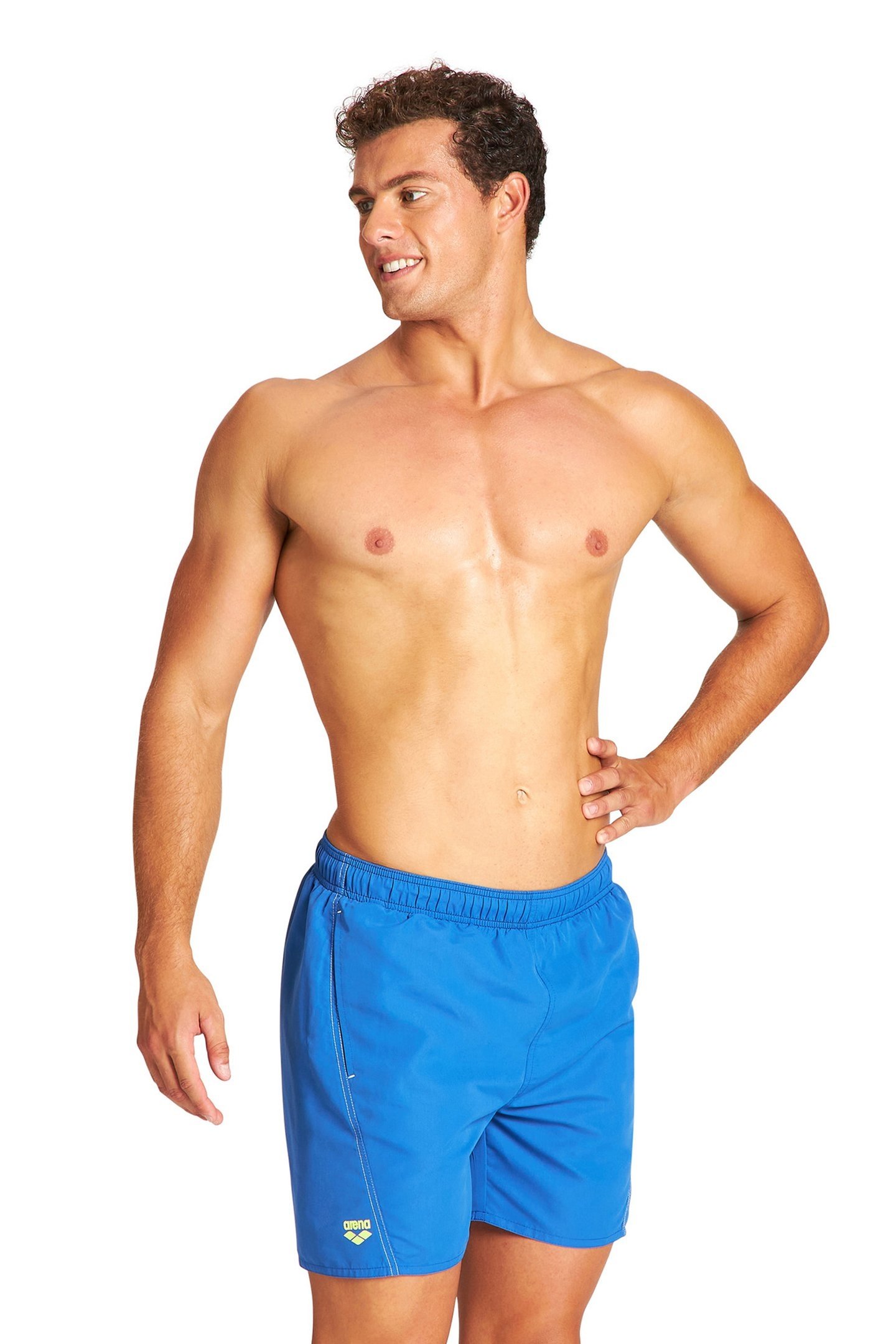 FUNDAMENTALS ARENA LOGO BOXER ROYAL-SOFT GREEN-WHITE 1