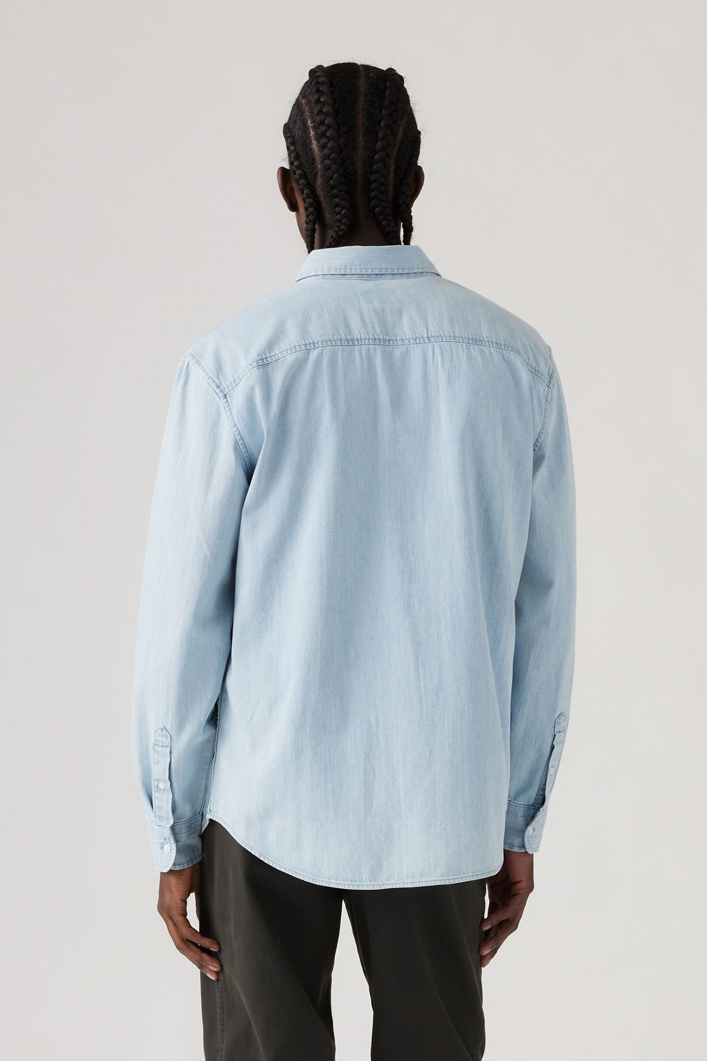 AUTHENTIC BUTTON DOWN ANDRE LIGHT WASH 2