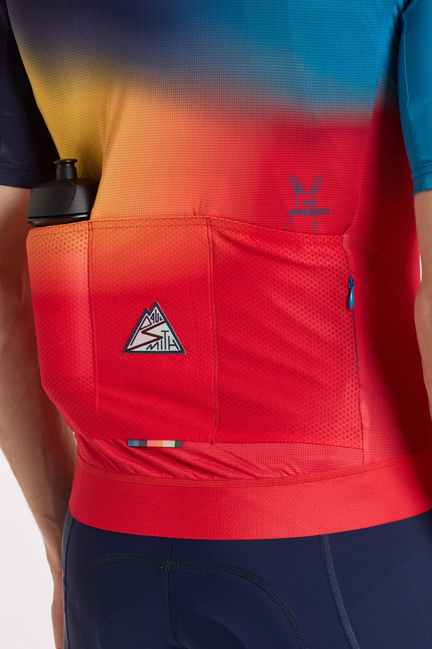 CYCLE JERSEY ARTIST FADE MULTI COLOURED 8