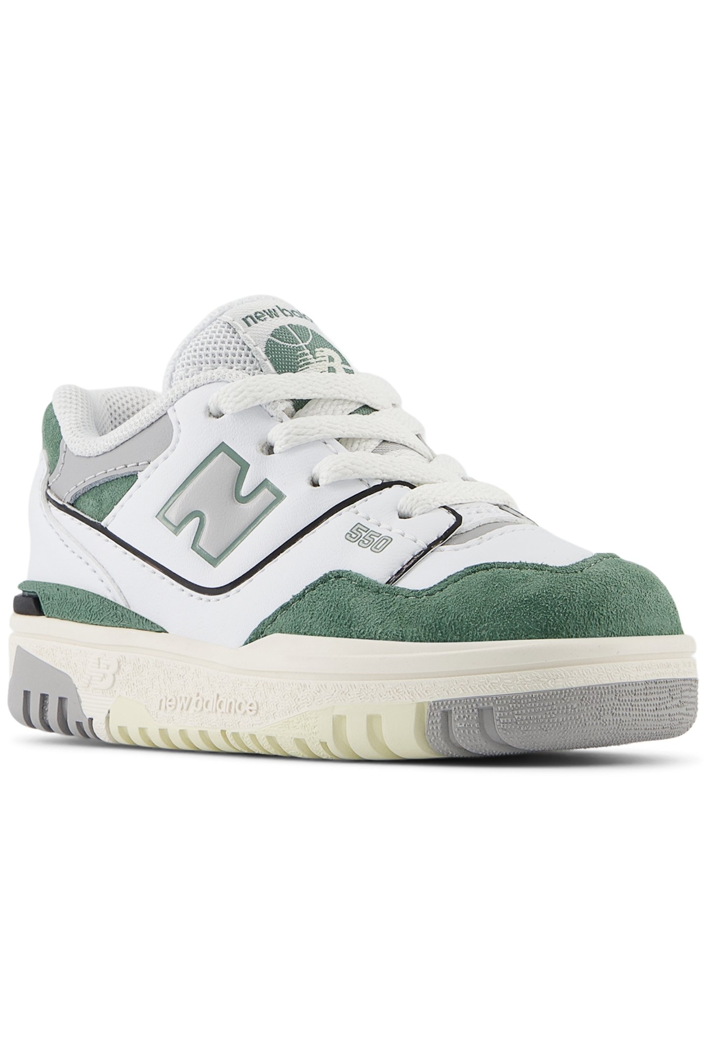 ISB550BY SNEAKERS IN WHITE & GREEN 2
