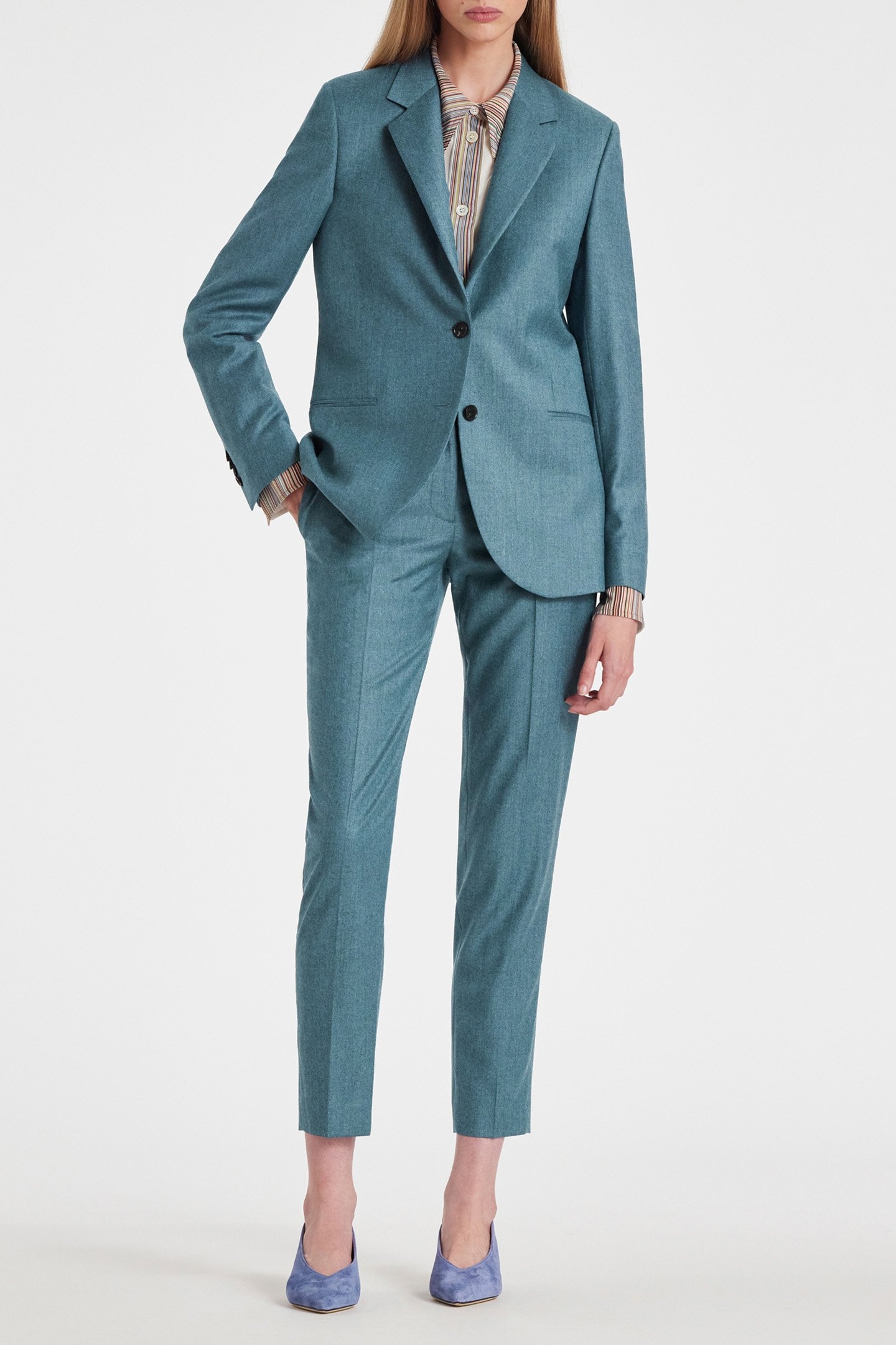 WOMENS TROUSERS COBALT BLUE 3