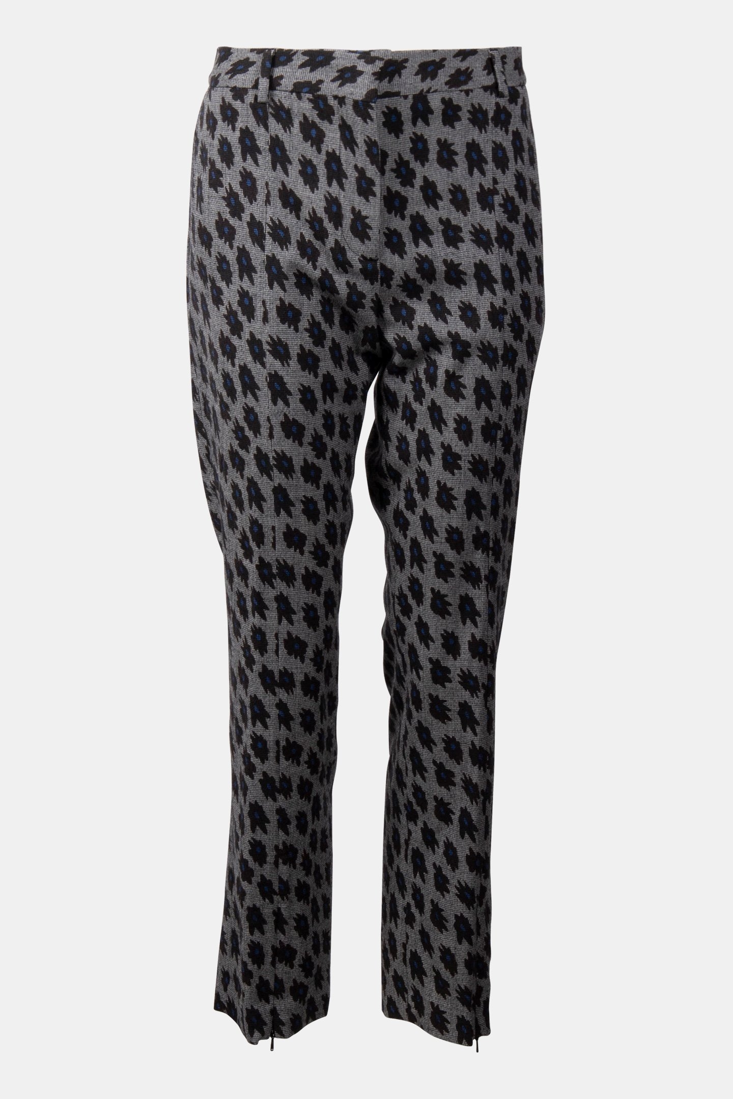 WOMENS TROUSERS BLACK MELANGE 3