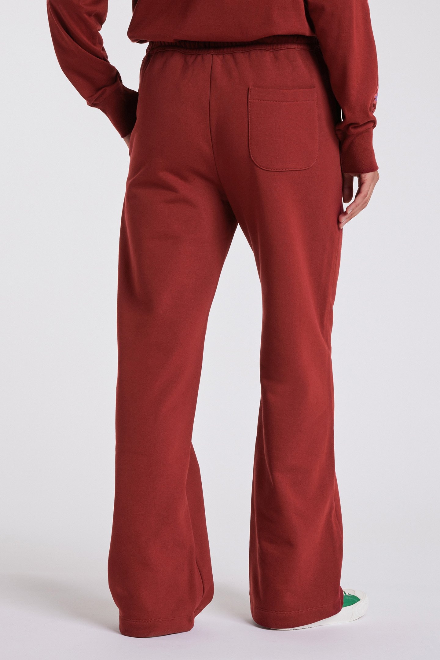 WOMENS POPPIES SWEATPANTS BRICK RED 2