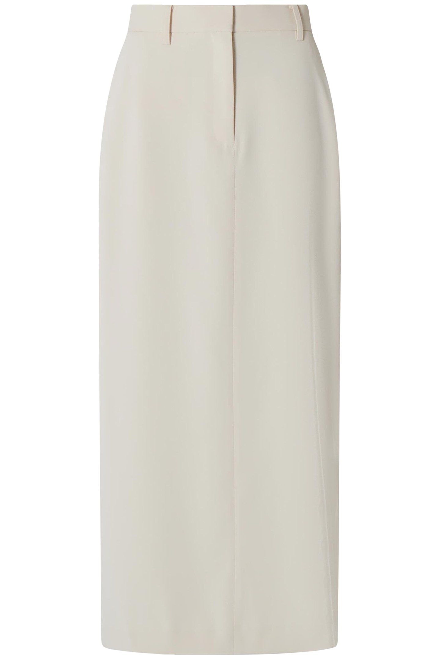 HARRIE SUITING MIDI SKIRT CLASSIC CREAM 1