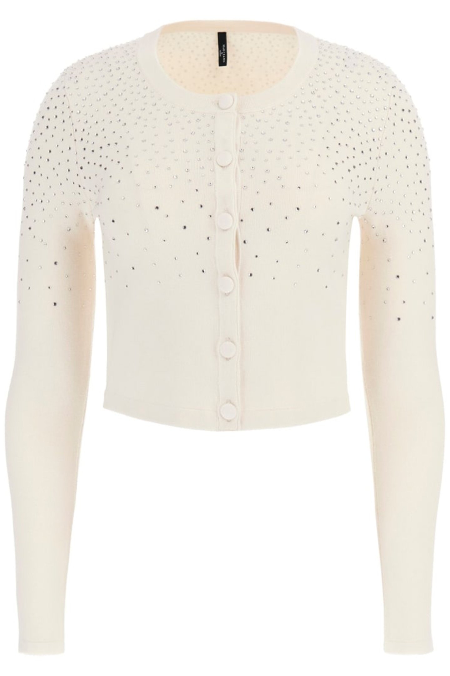 JEN LS CARDI SWEATER PALE PEARL MULTI 4