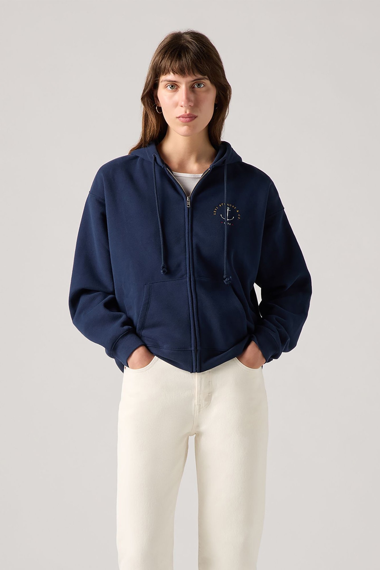 GRAPHIC EVERYDAY ZIP ANCHOR EMBROIDERY 1
