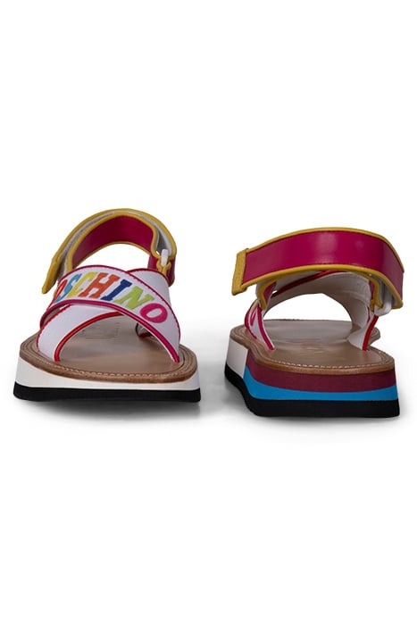 WHITE SANDALS WHITE 2