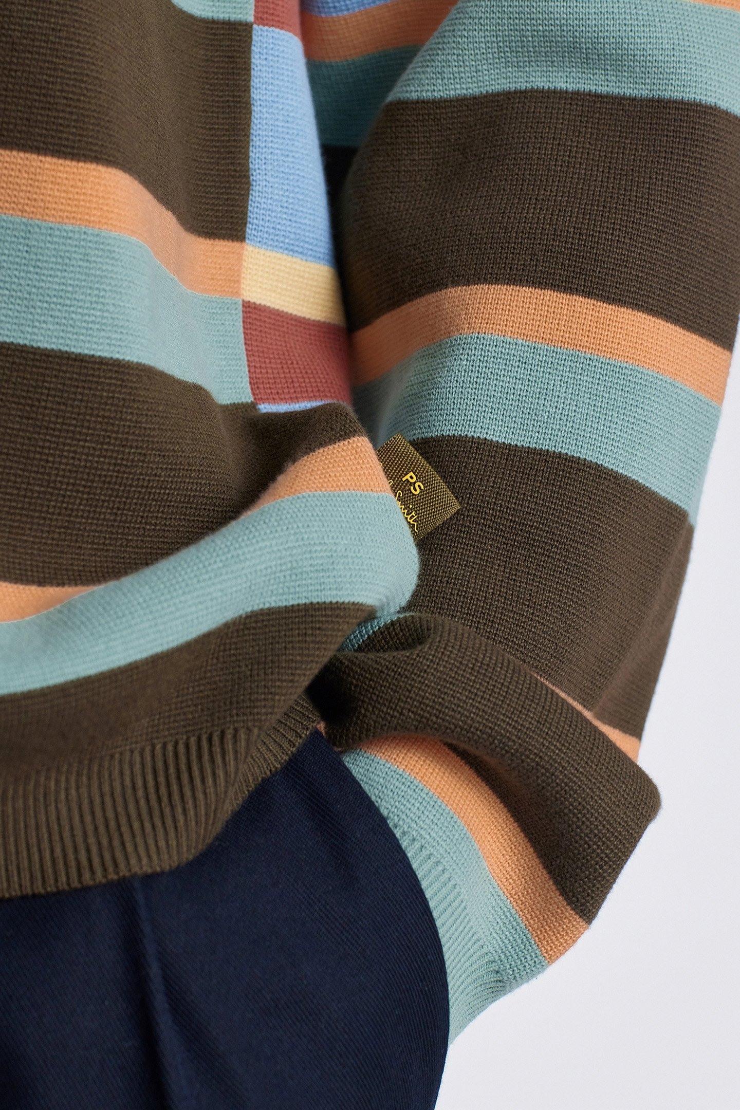 MENS SWEATER CREW NECK OLIVE GREEN 7