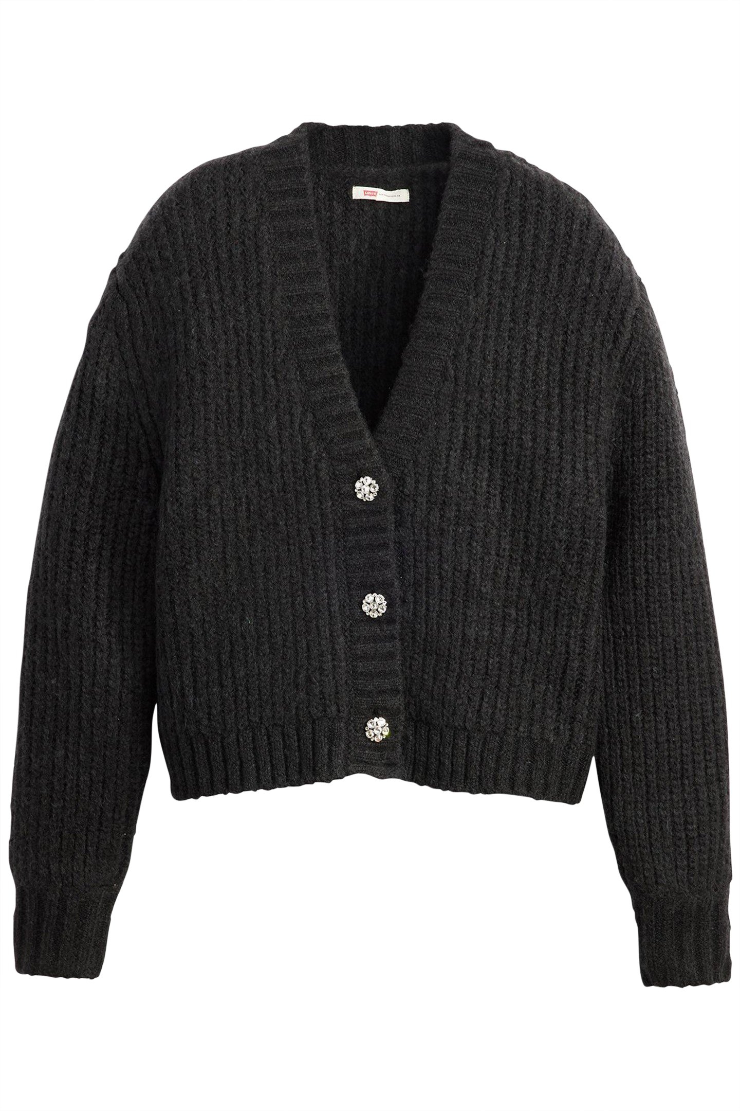 GALA FAIRISLE CARDIGAN CAVIAR 3