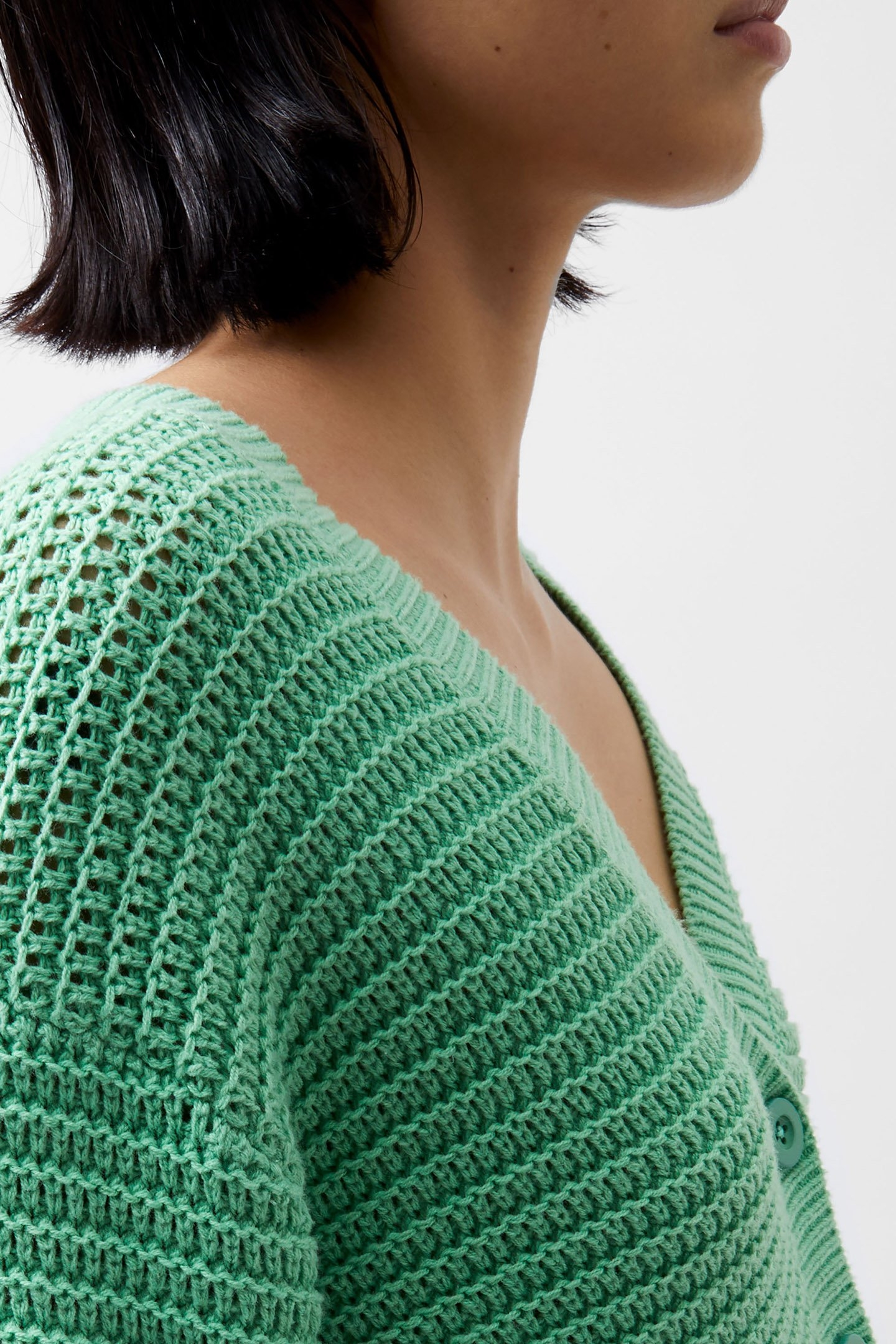 MANDA CARDIGAN MINTED GREEN 4