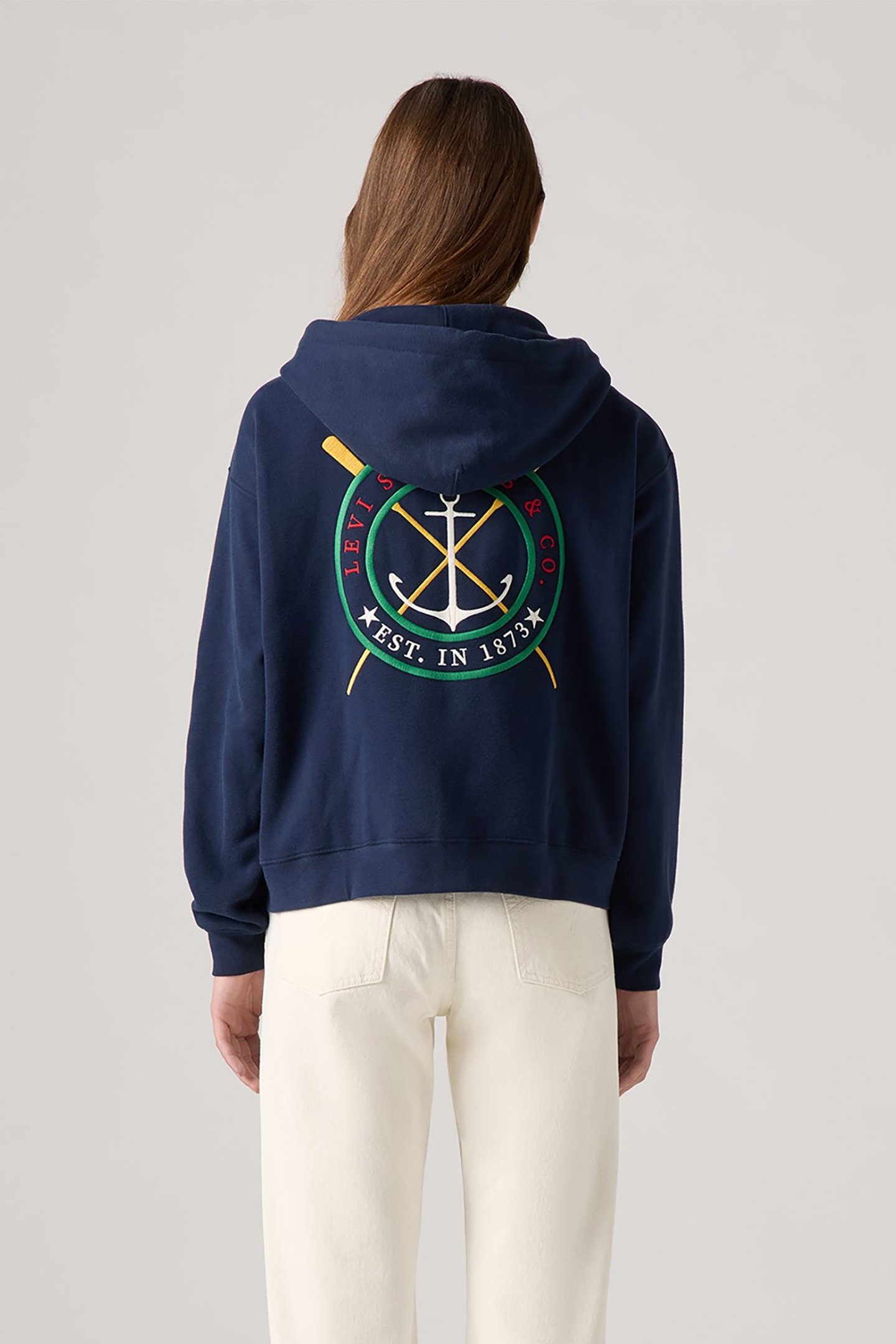GRAPHIC EVERYDAY ZIP ANCHOR EMBROIDERY 2