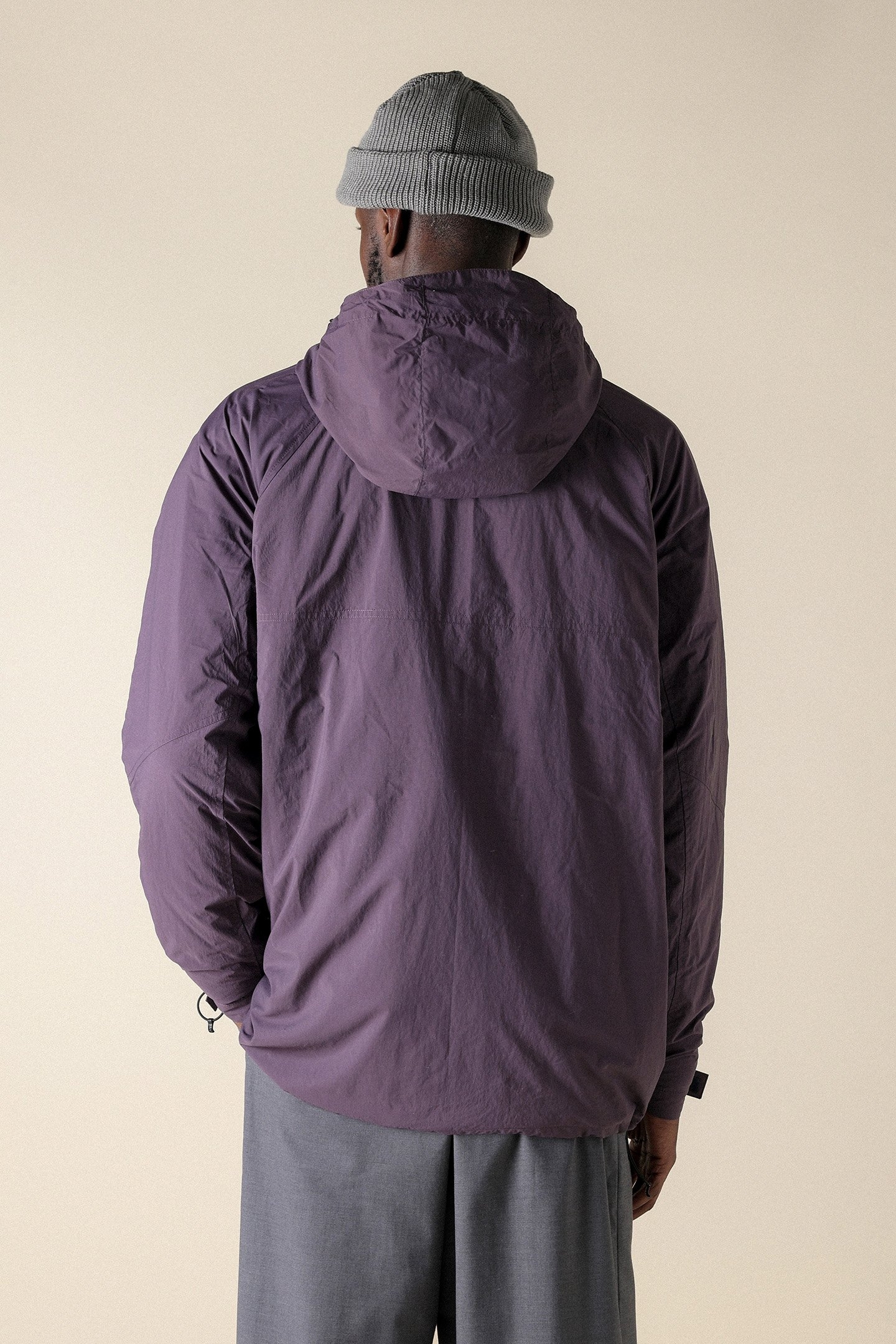 UNISEX SL BT THERM MESH HOODY JACKET MIDNIGHT PLUM 2